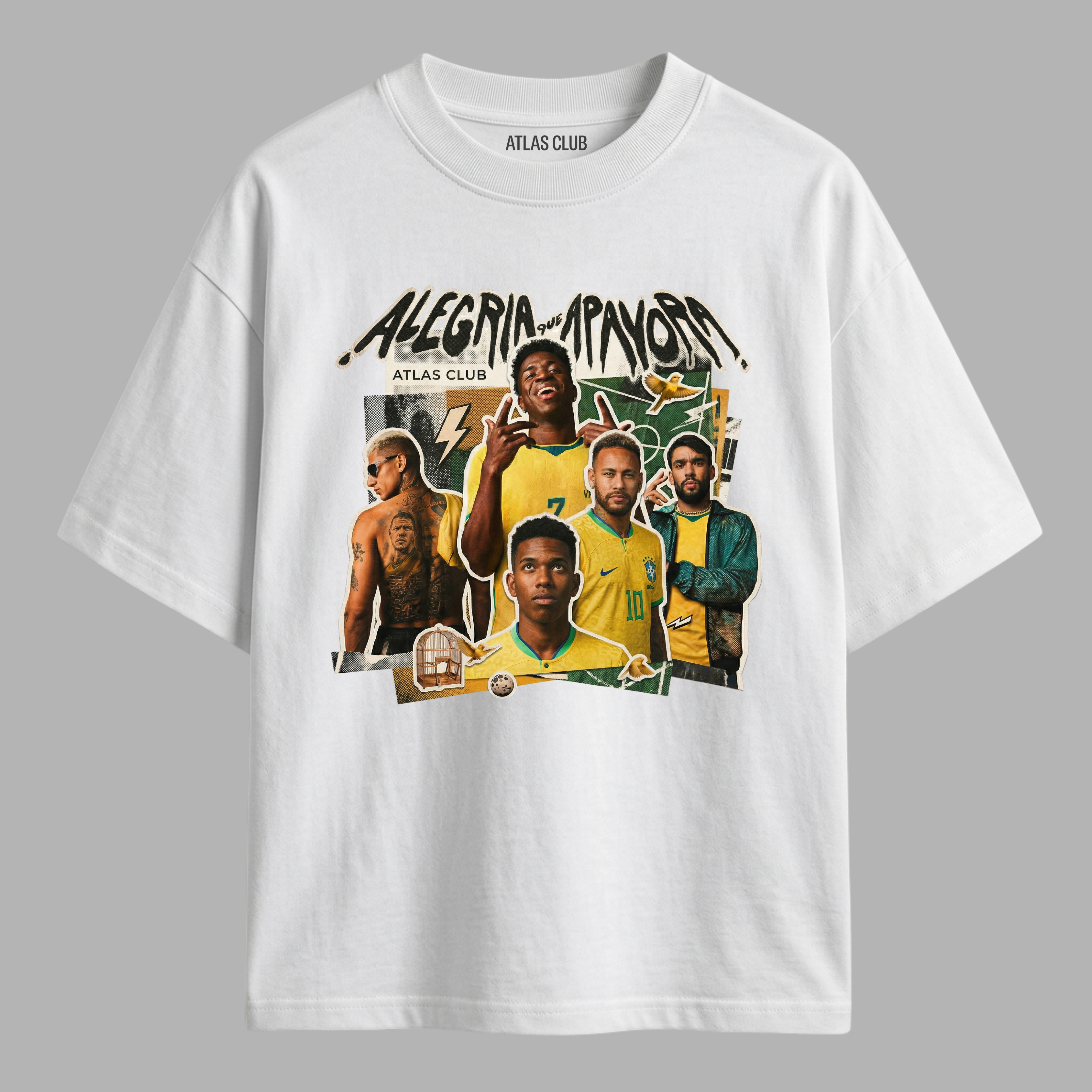 Camiseta Alegria Que Apavora