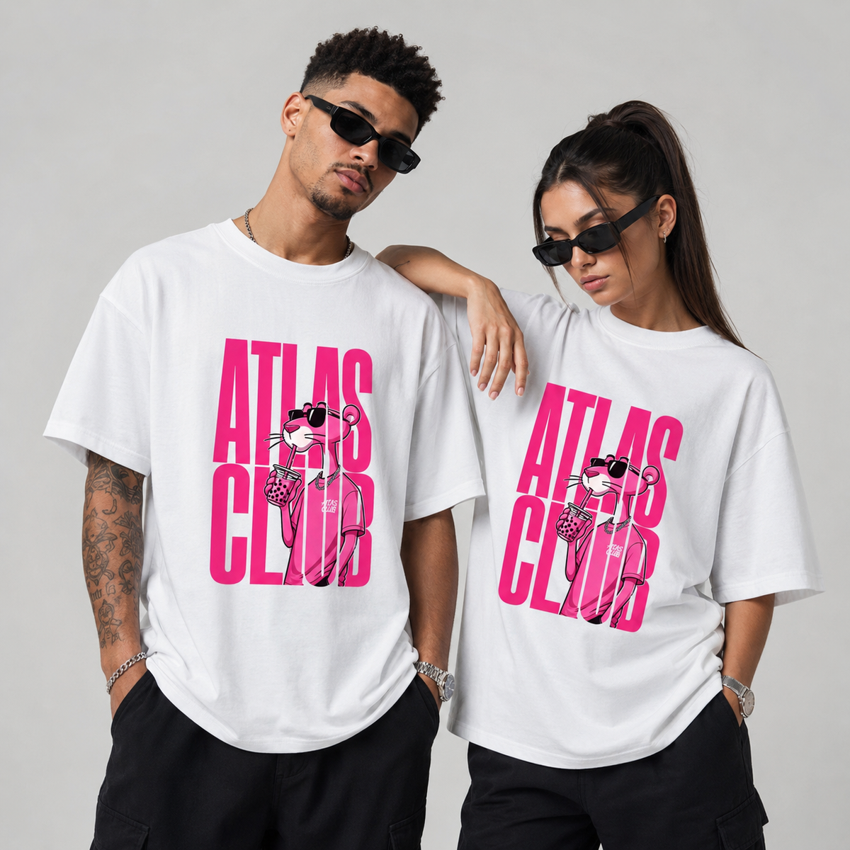 Camiseta Oversized Atlas Pantera