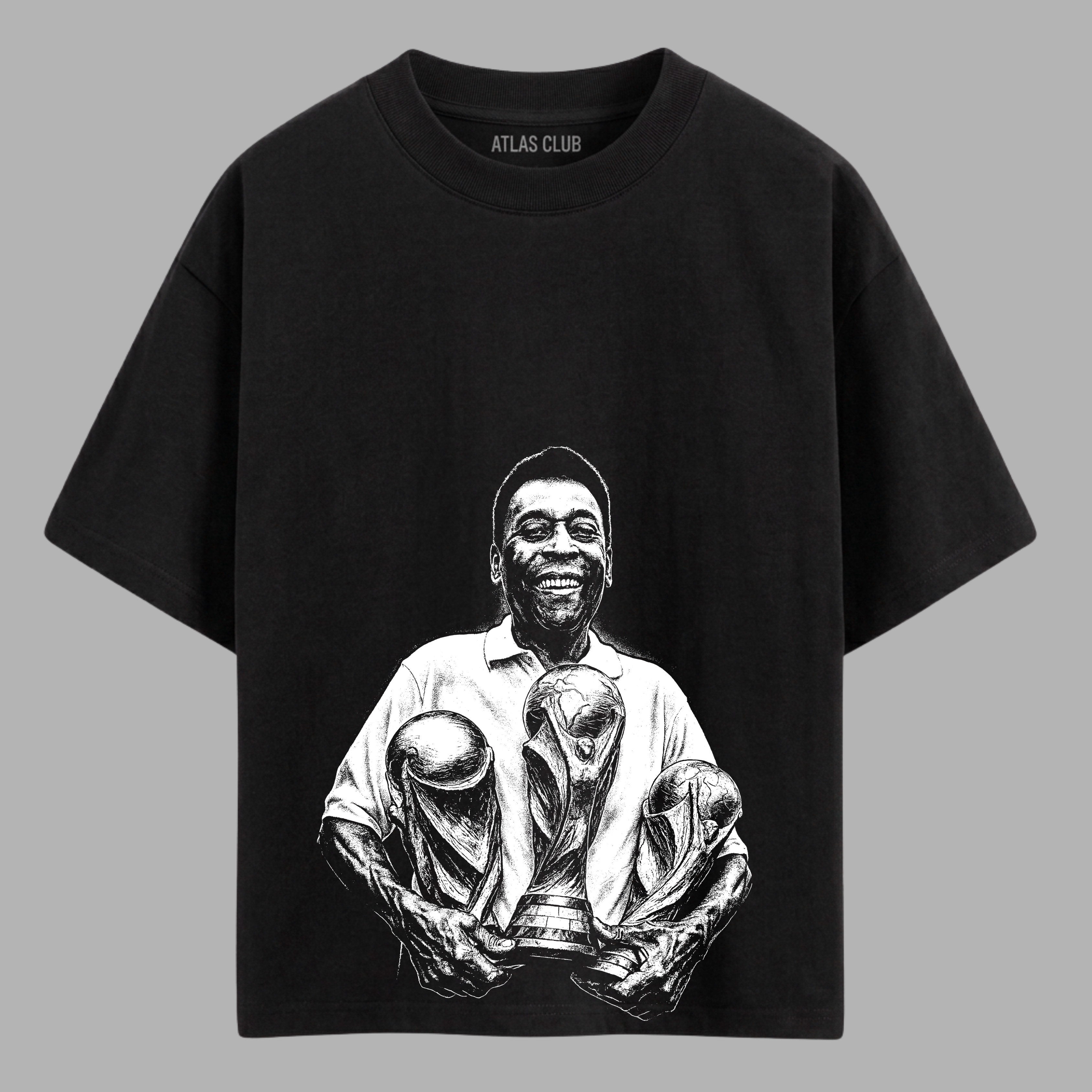 Camiseta Pelé Rei - frente