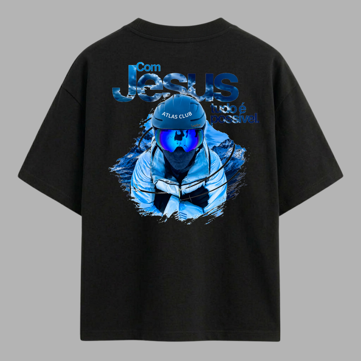 Camiseta Oversized Atlas Faith