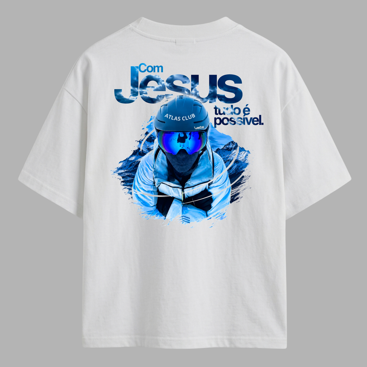 Camiseta Oversized Atlas Faith