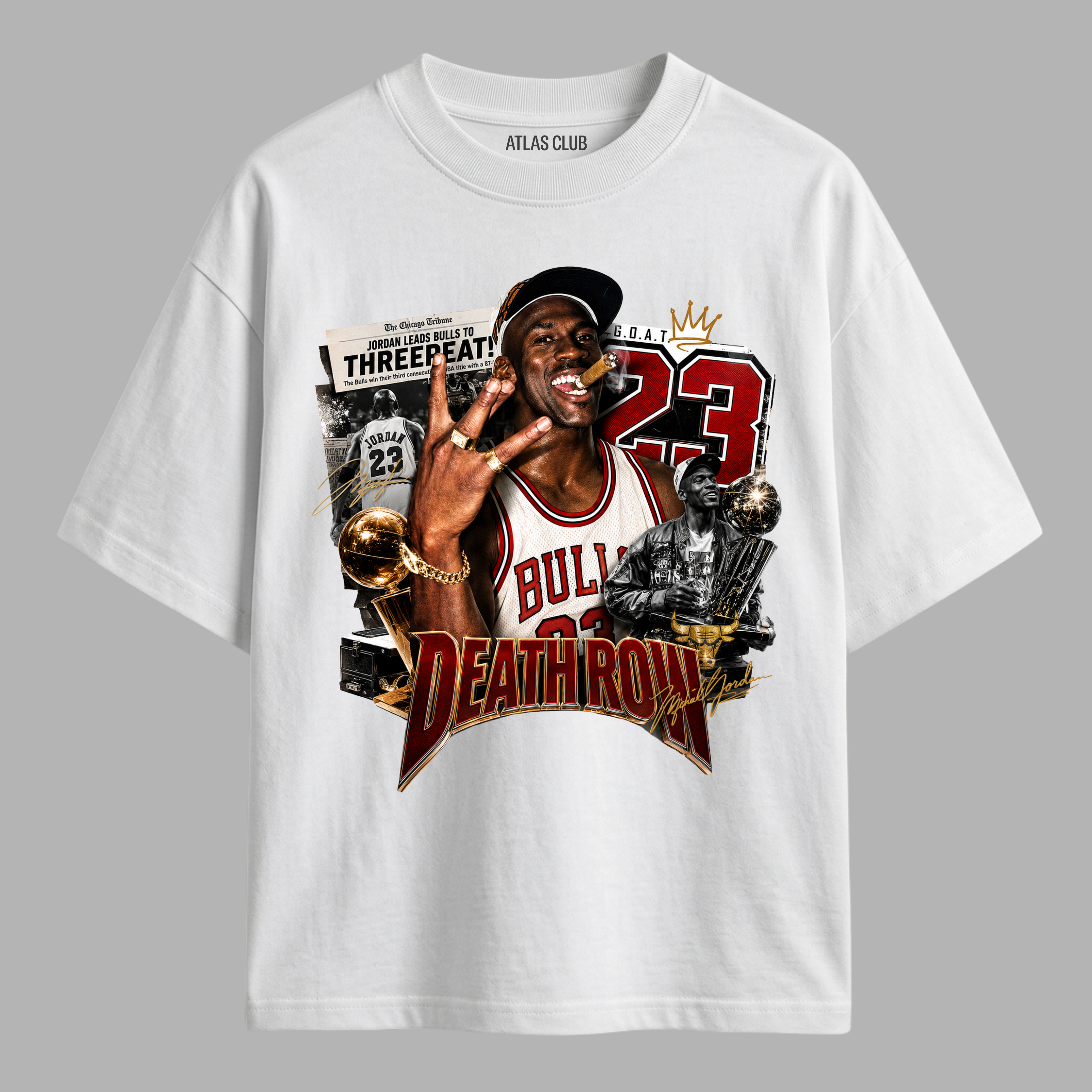 Camiseta Oversized Deathrow