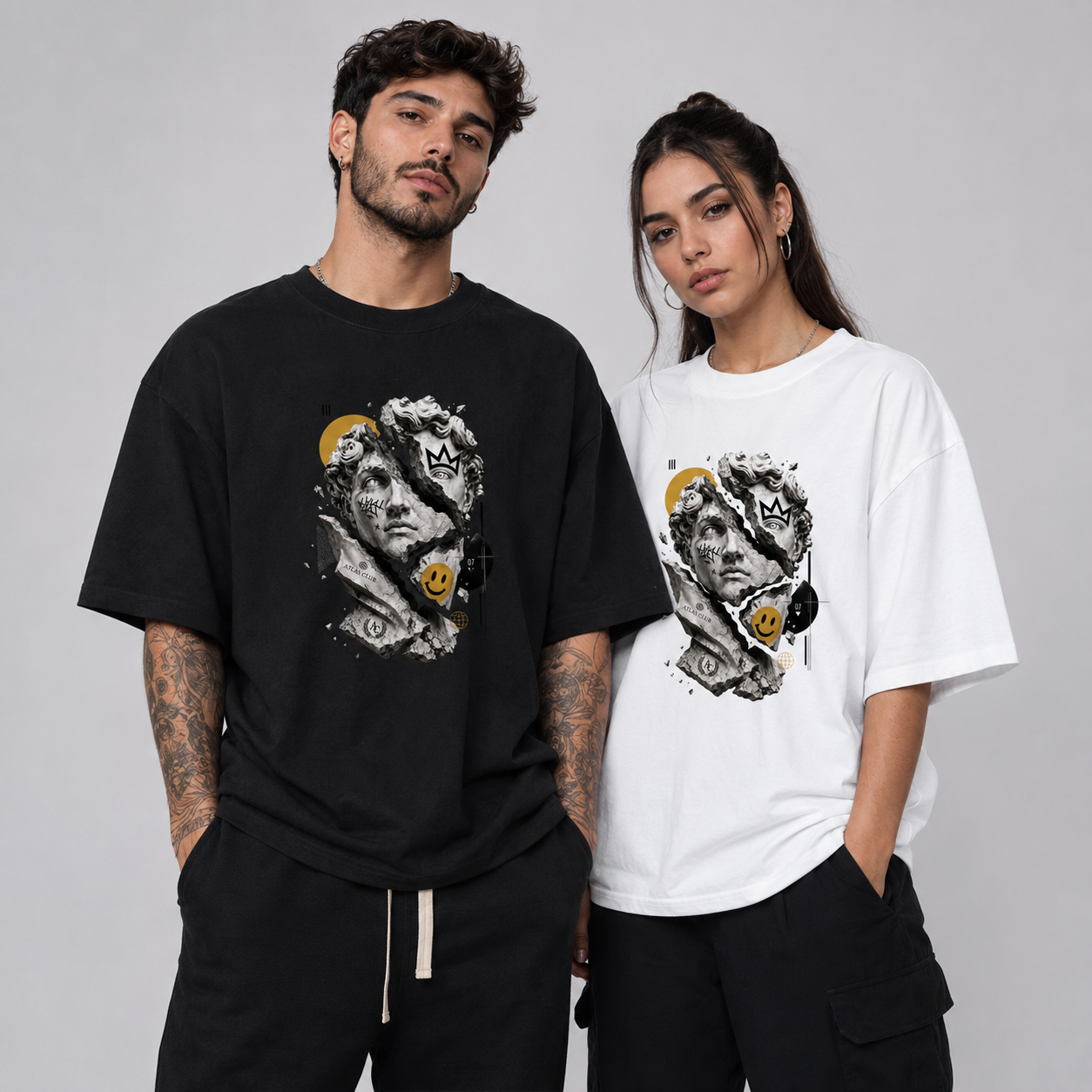 Camiseta Oversized Império em Ruínas