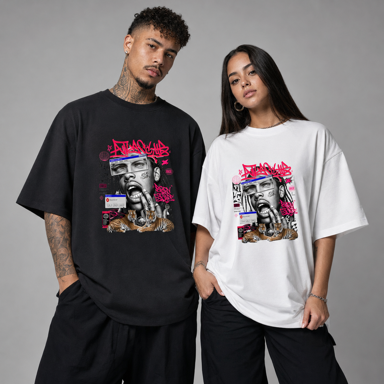 Camiseta Oversized Street Error