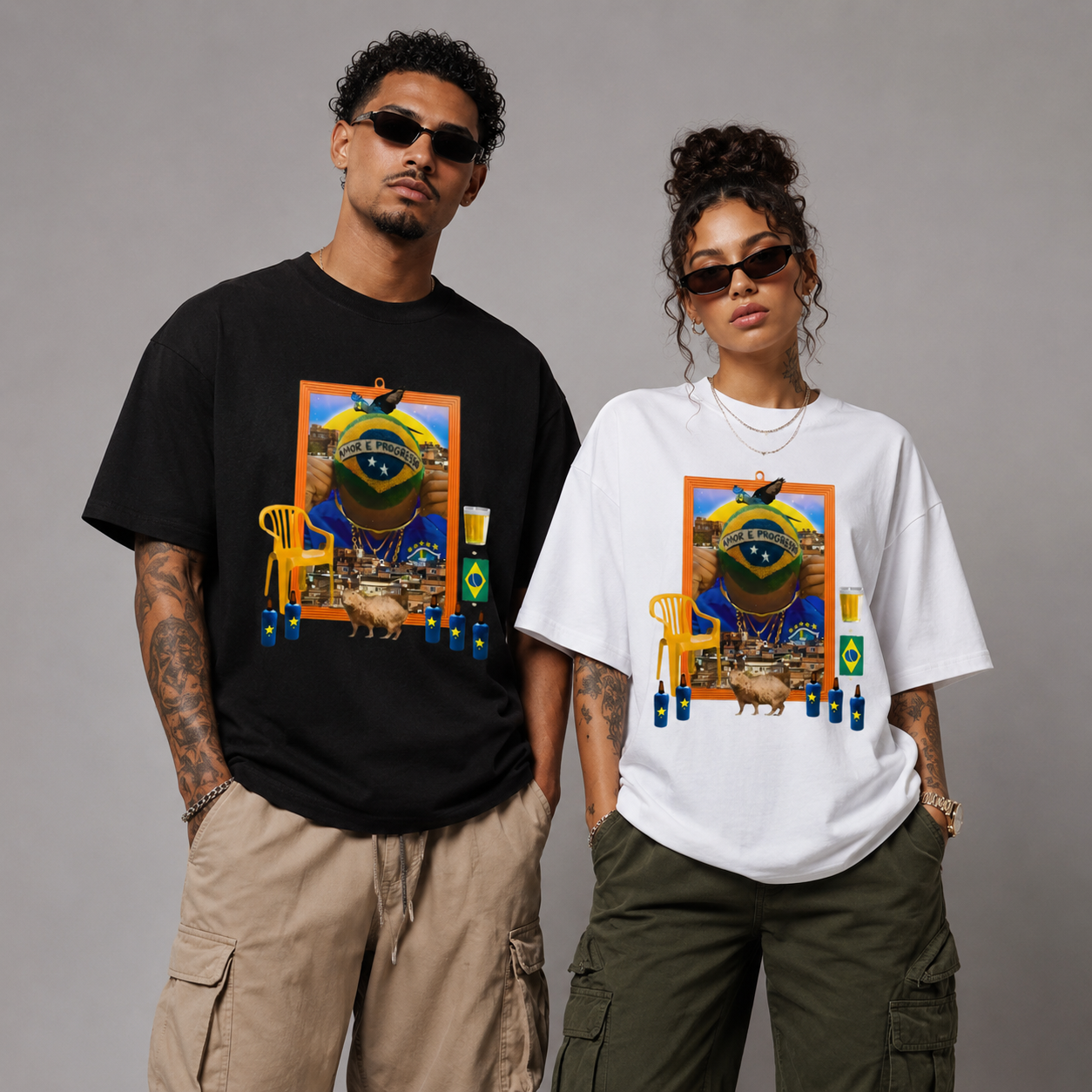 Camiseta Aqui é o Brasil