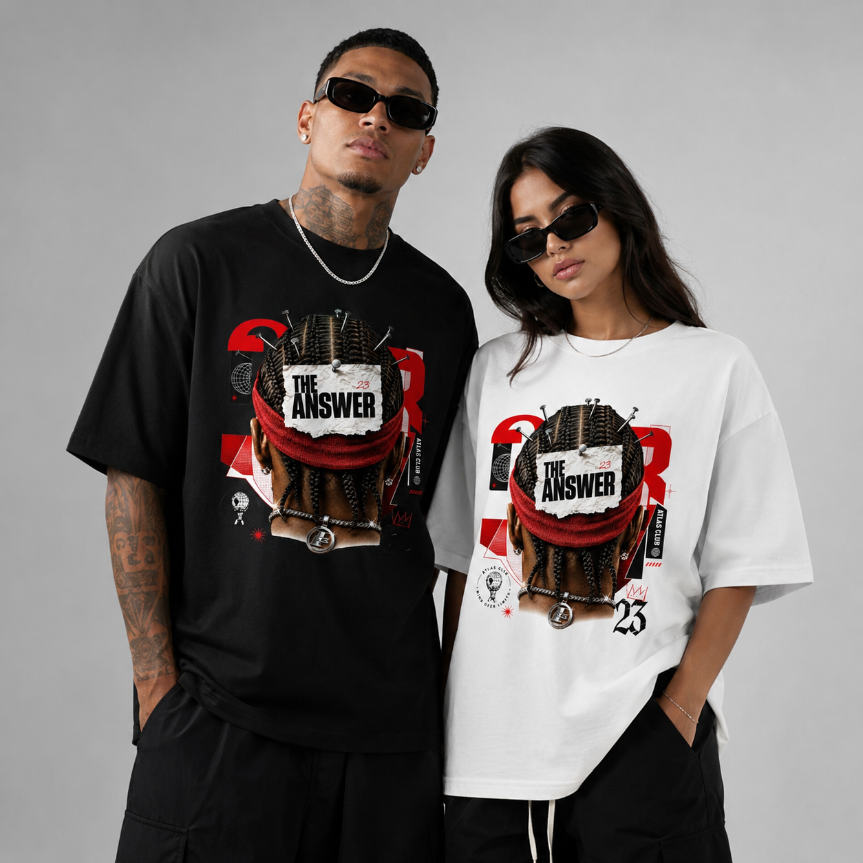 Camiseta Oversized The Answer