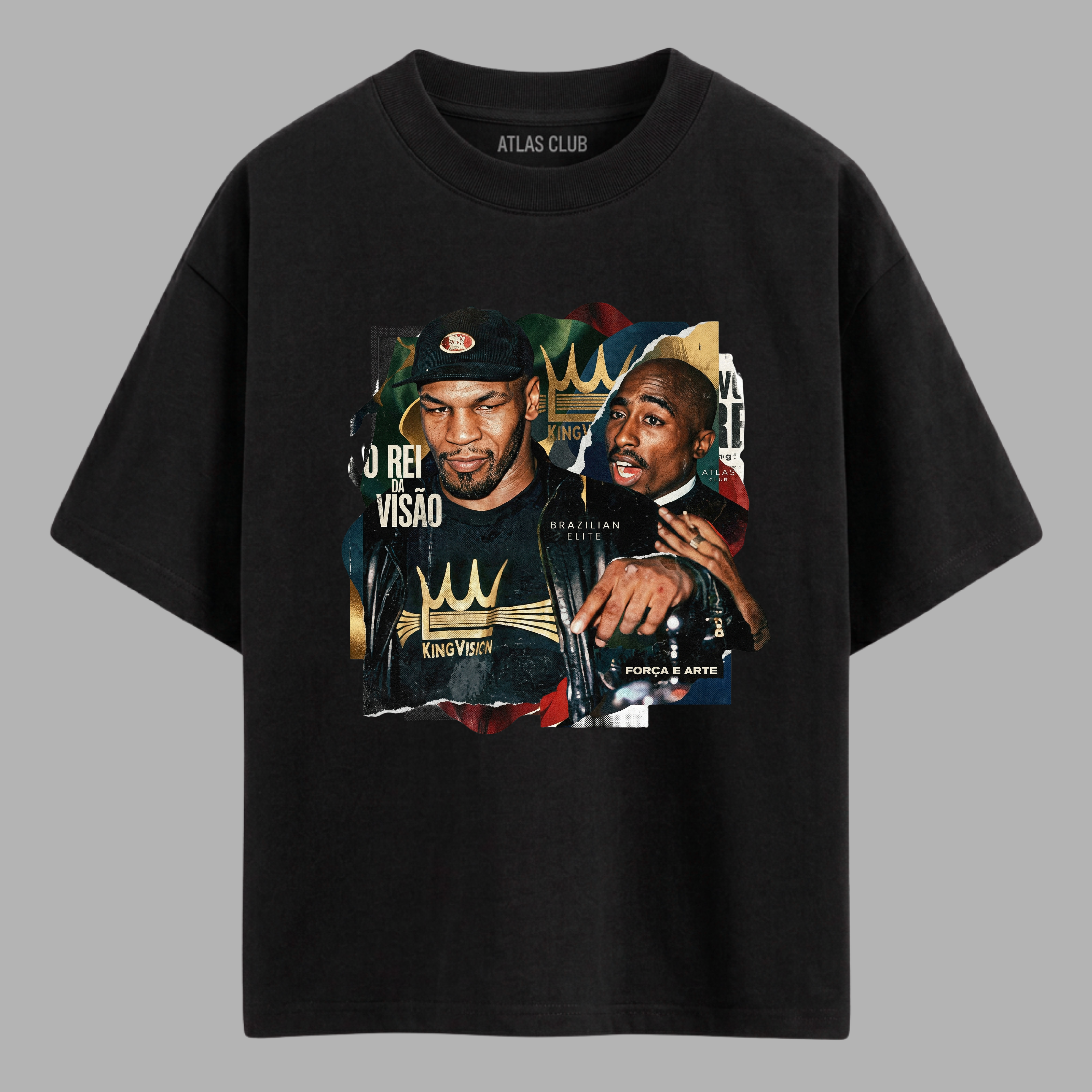 Camiseta Oversized Ringues Da Rua