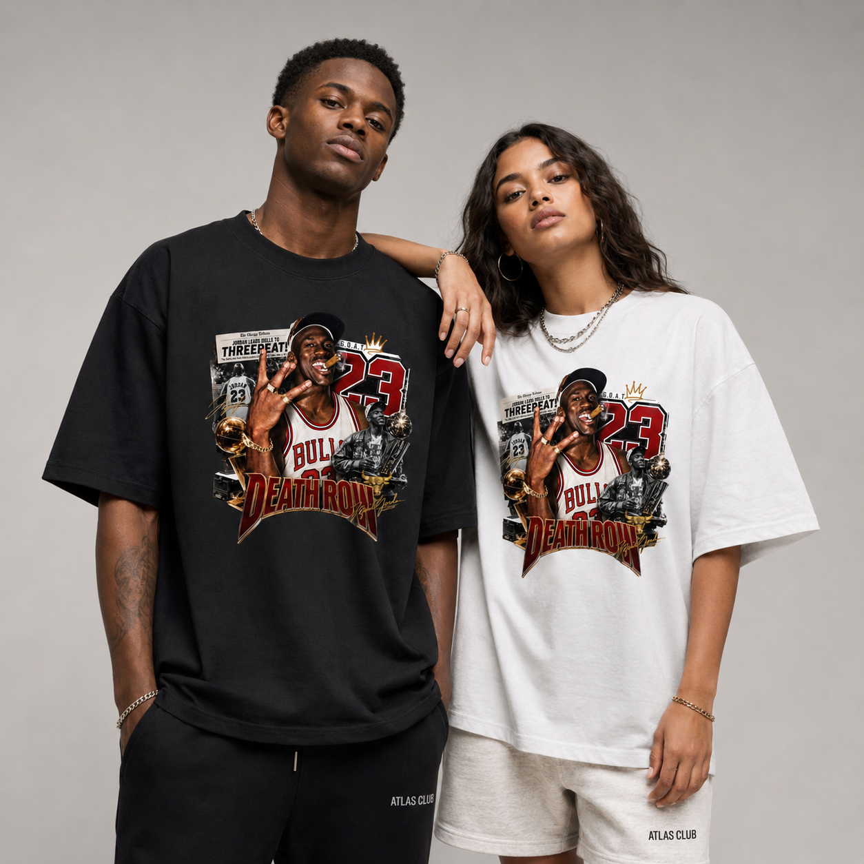 Camiseta Oversized Deathrow