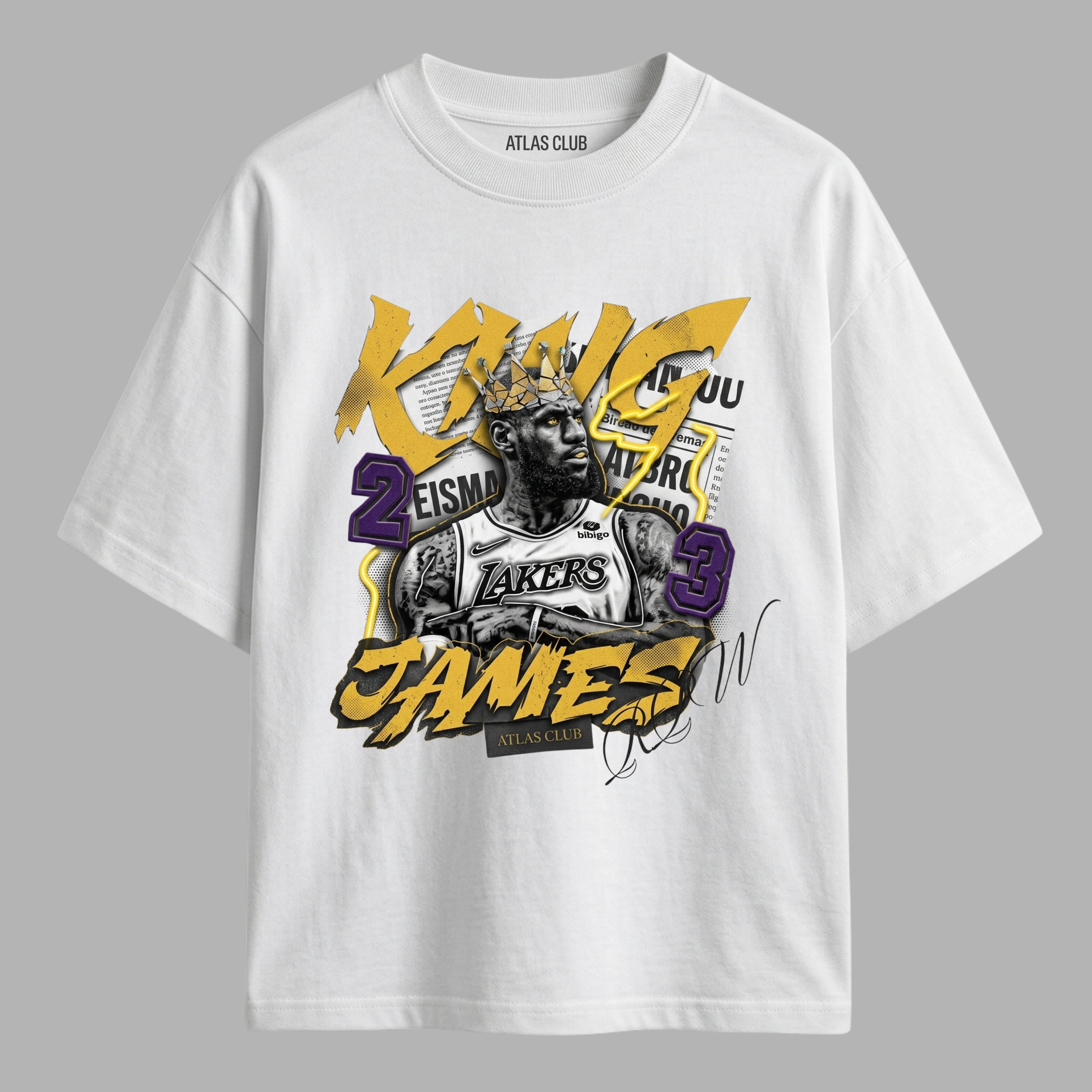 Camiseta Oversized King James