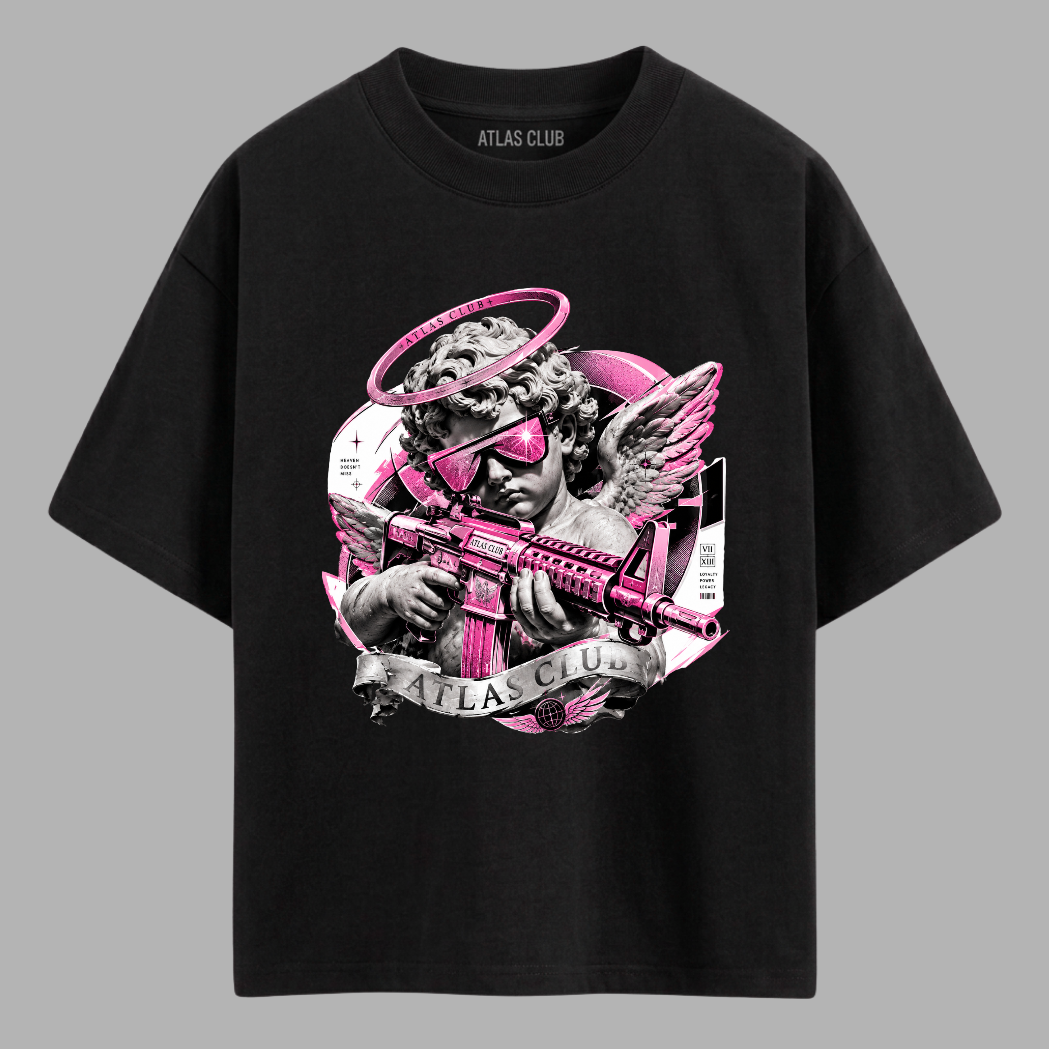 Camiseta Oversized Arcanjo Guerreiro