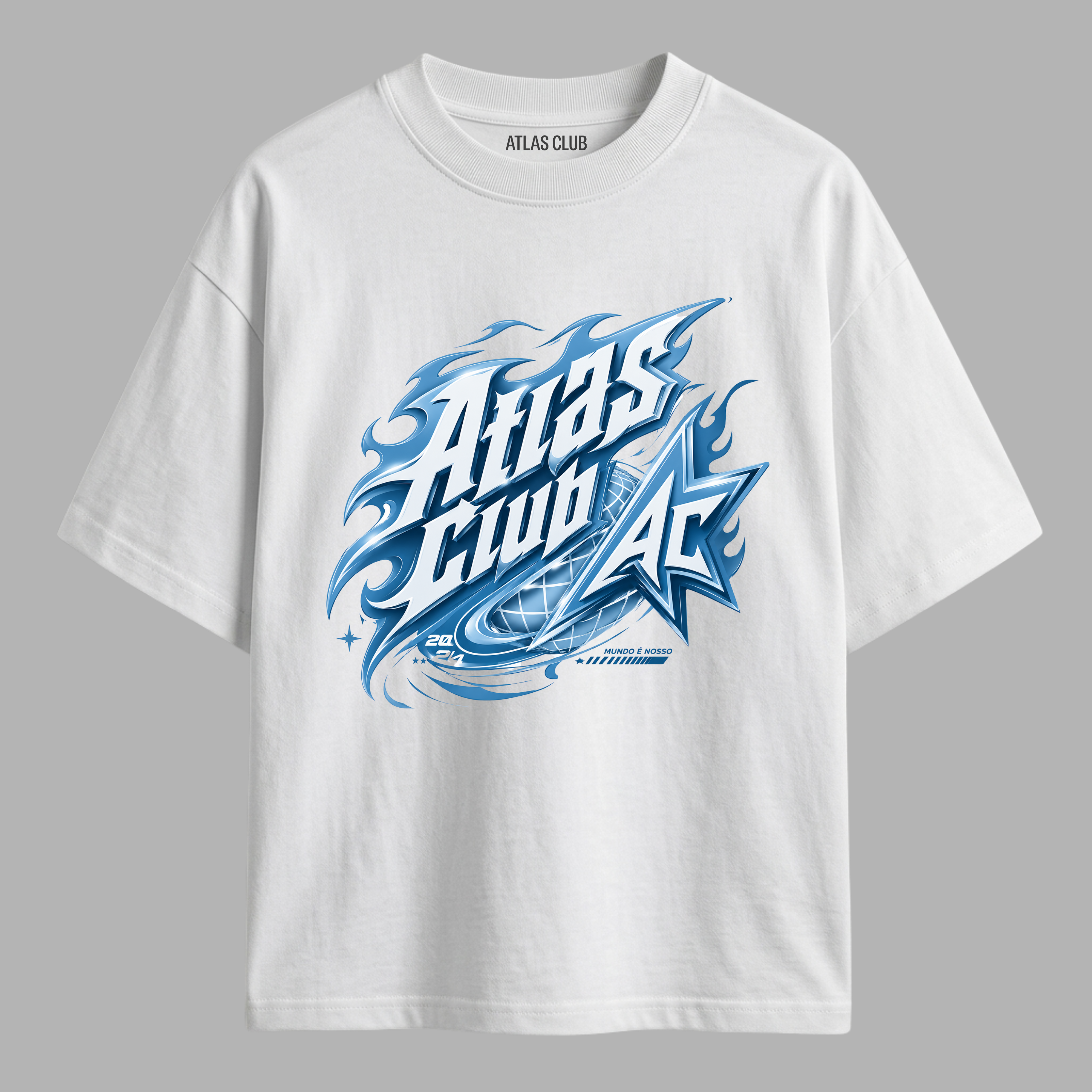 Camiseta Oversized Atlas Club
