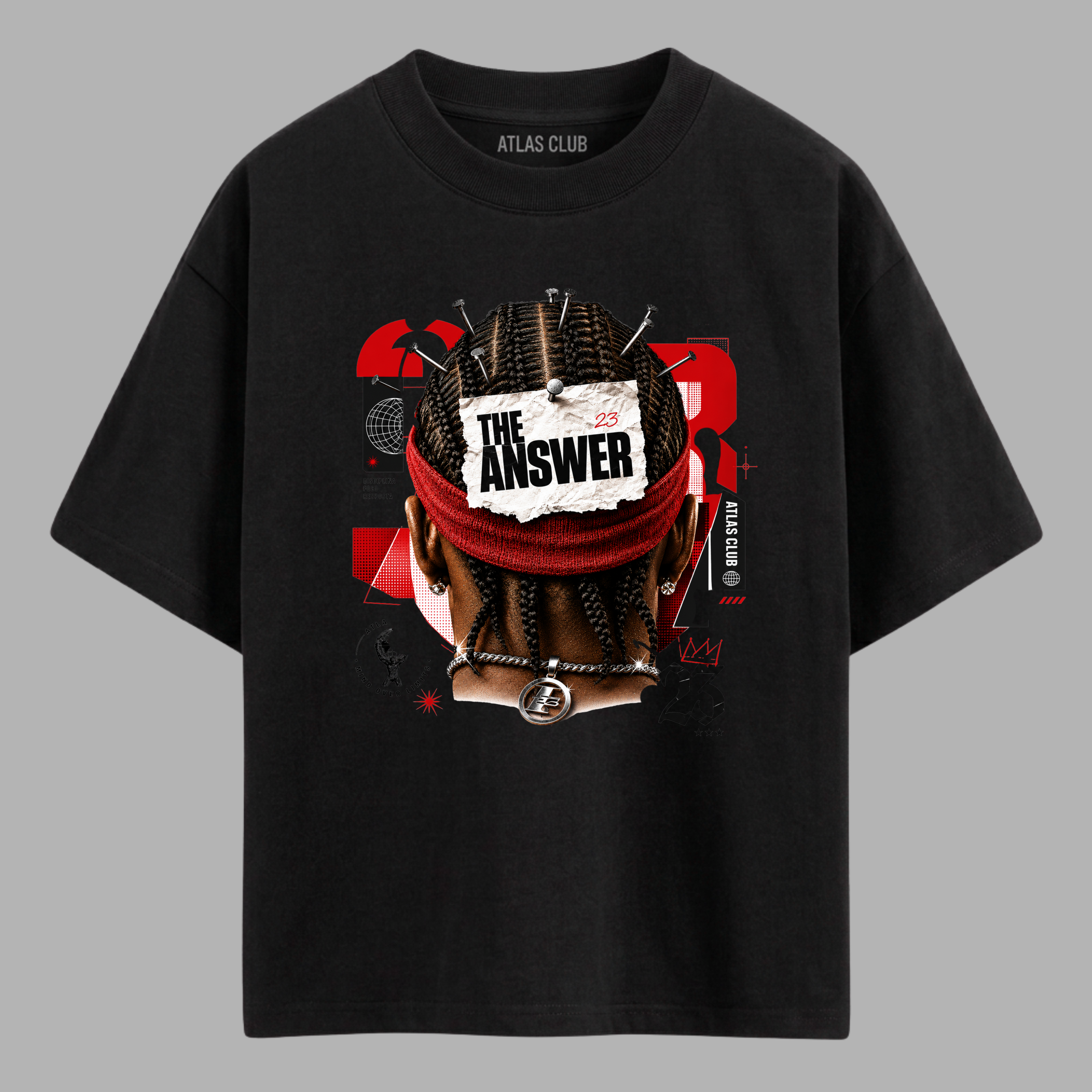 Camiseta Oversized The Answer