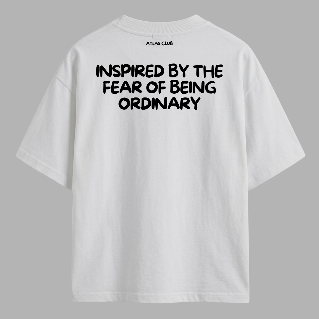 Camiseta Oversized Fear of Ordinary