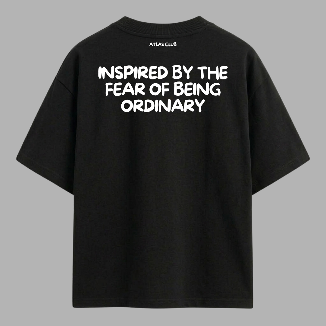 Camiseta Oversized Fear of Ordinary