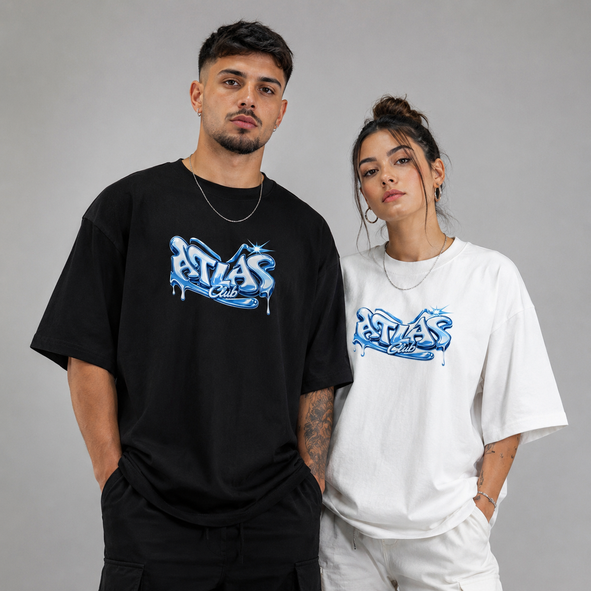 Camiseta Oversized Atlas Club