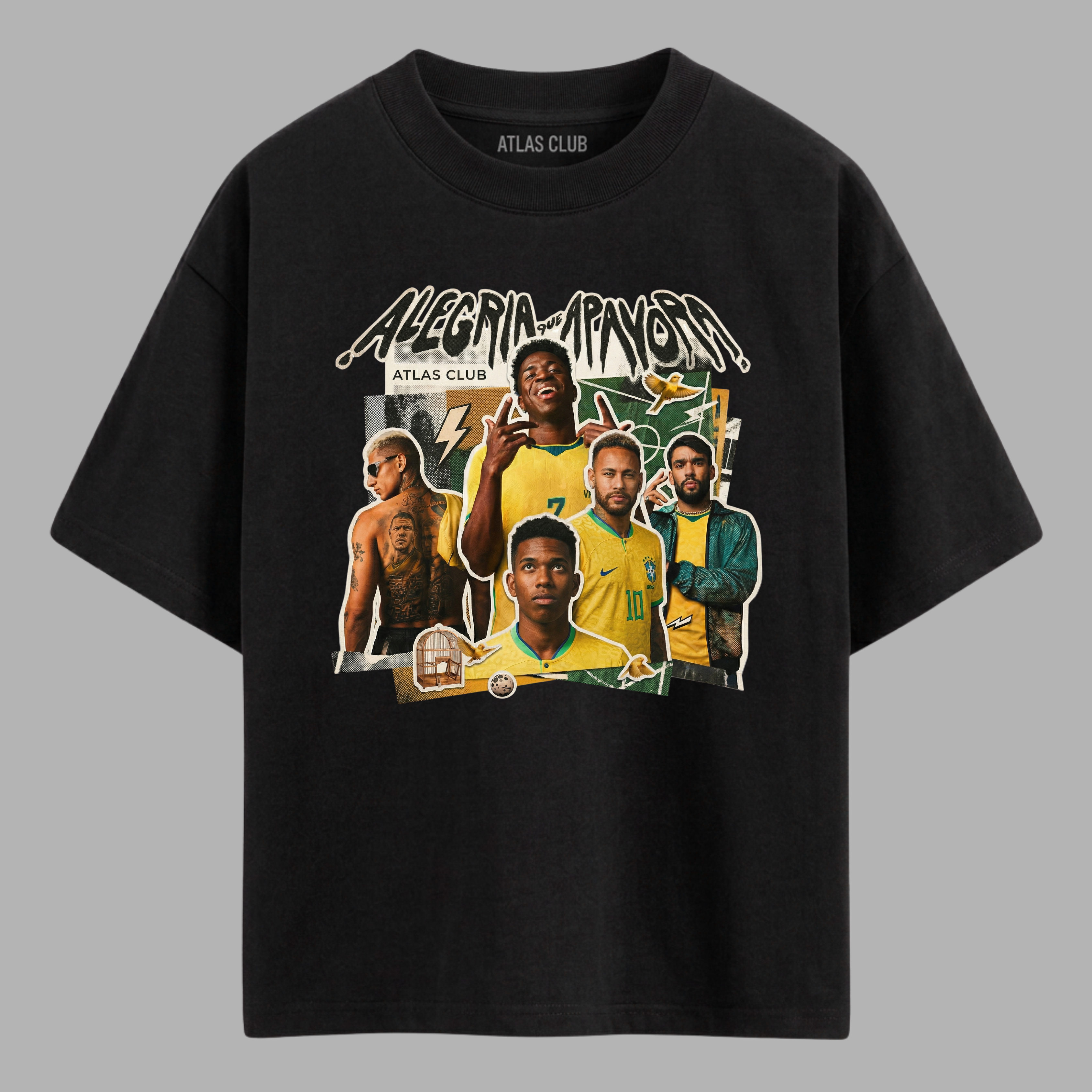 Camiseta Alegria Que Apavora