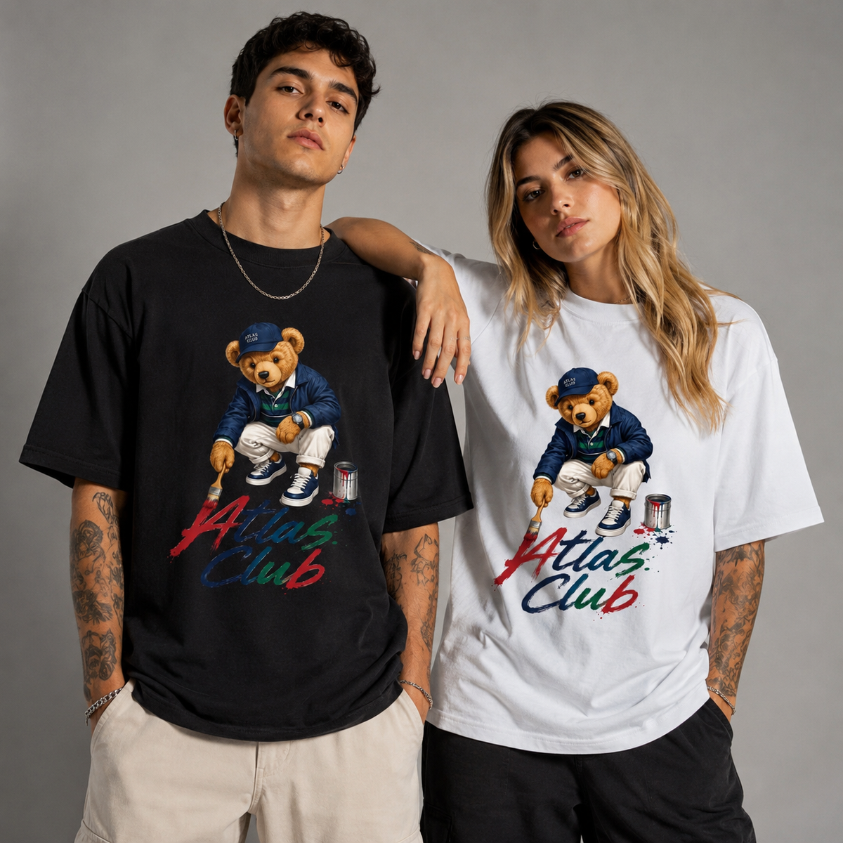 Camiseta Oversized The Club Bear