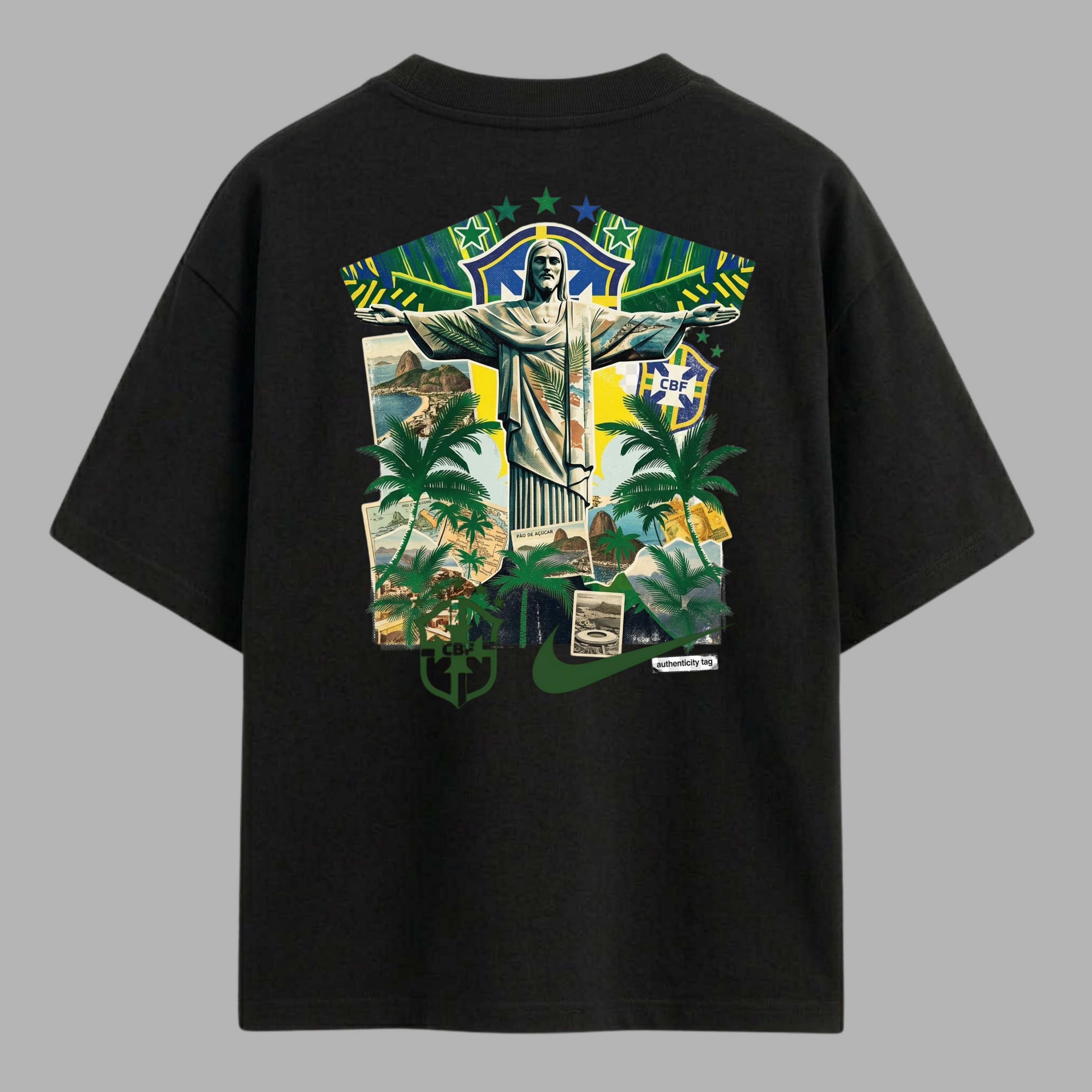Camiseta Brasil Vibes - costas
