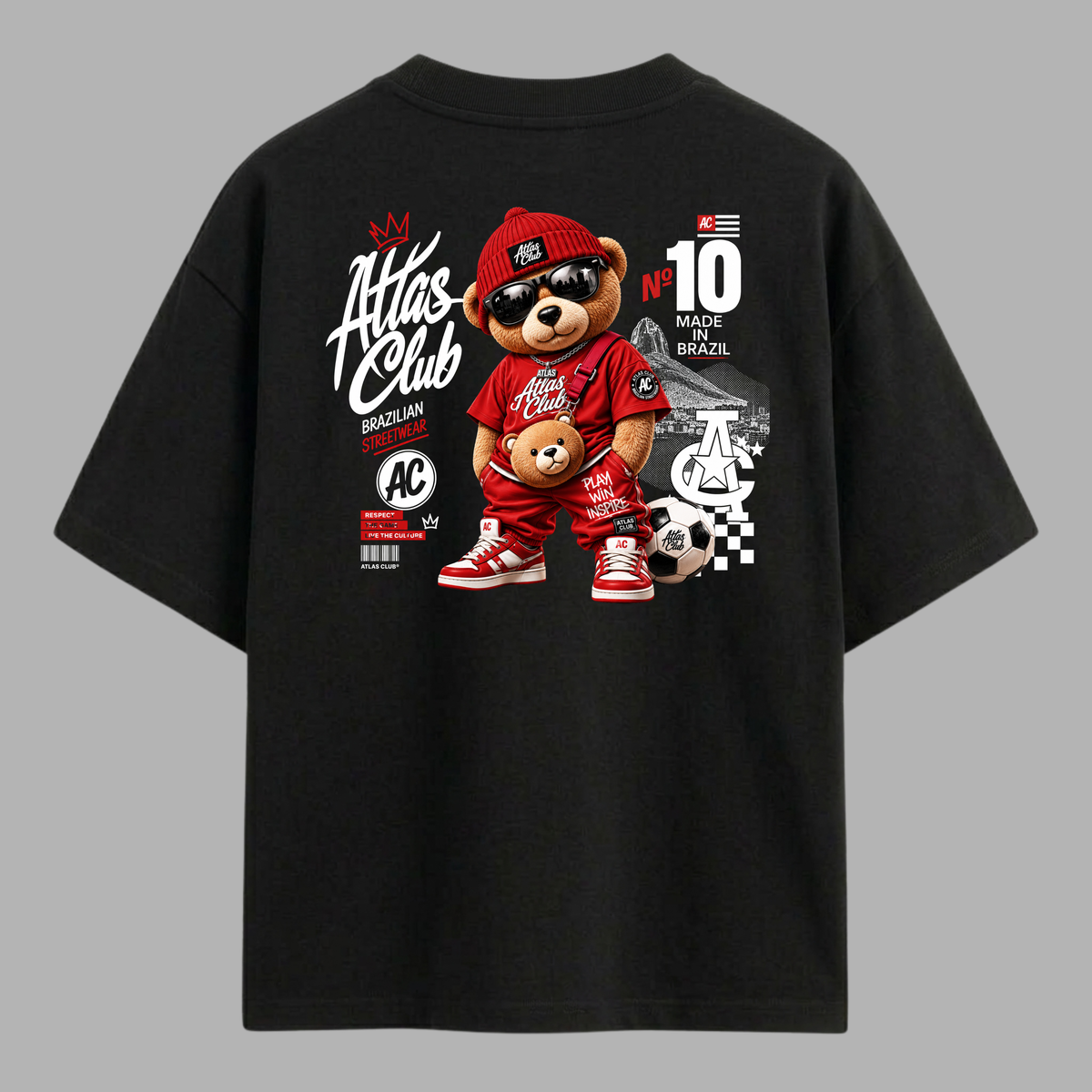 Camiseta Oversized Ted Swag