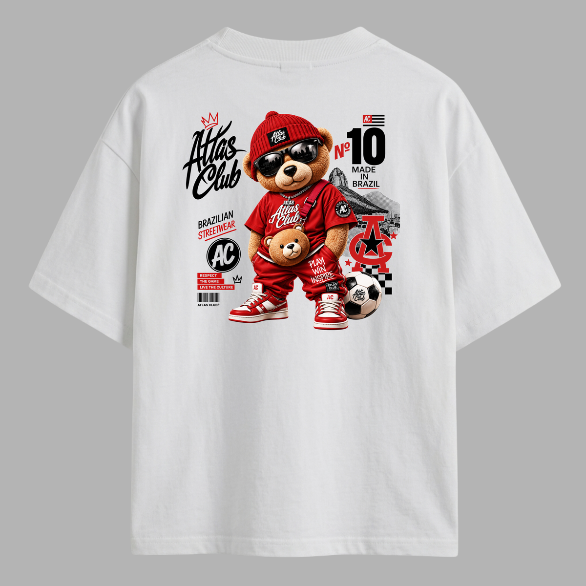 Camiseta Oversized Ted Swag
