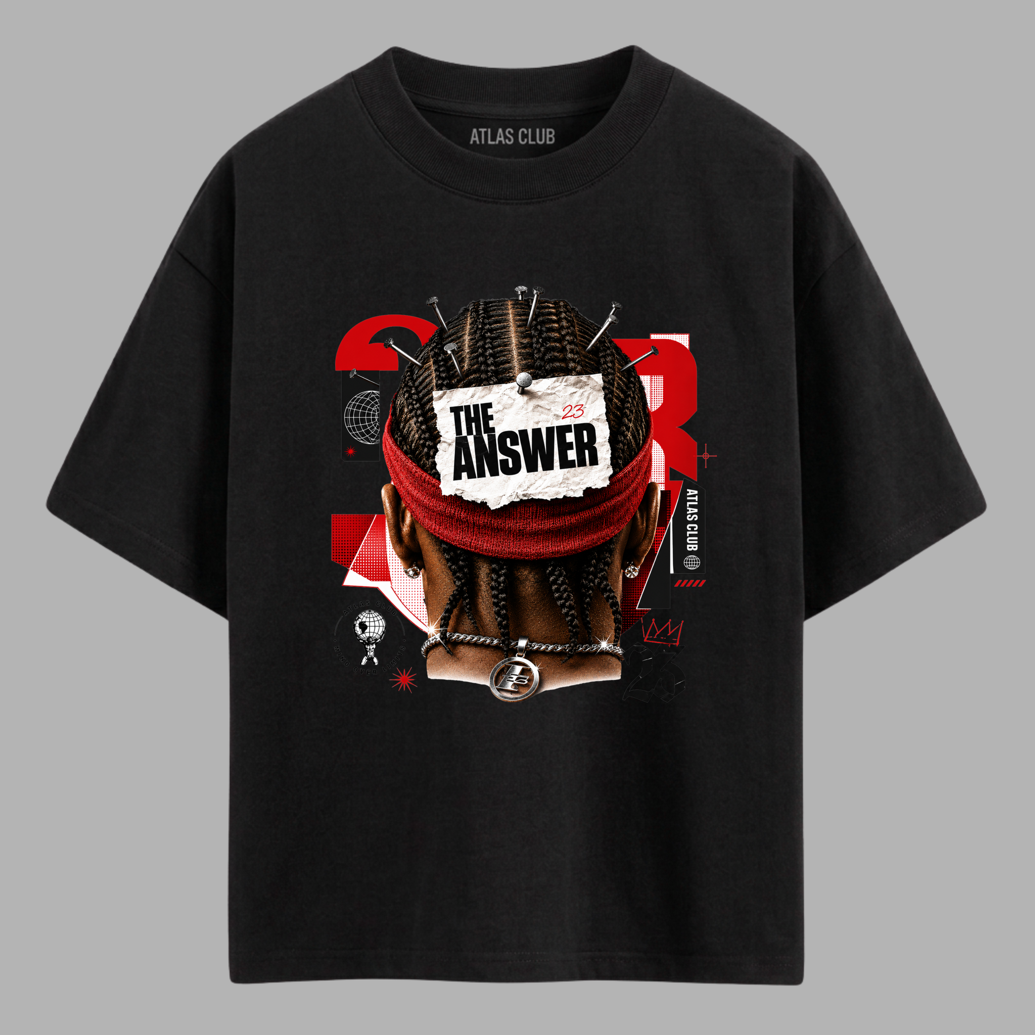 Camiseta Oversized The Answer