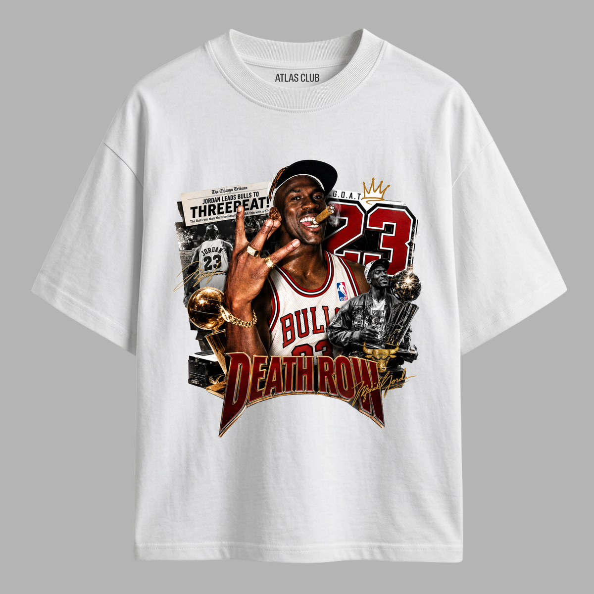 Camiseta Oversized Deathrow