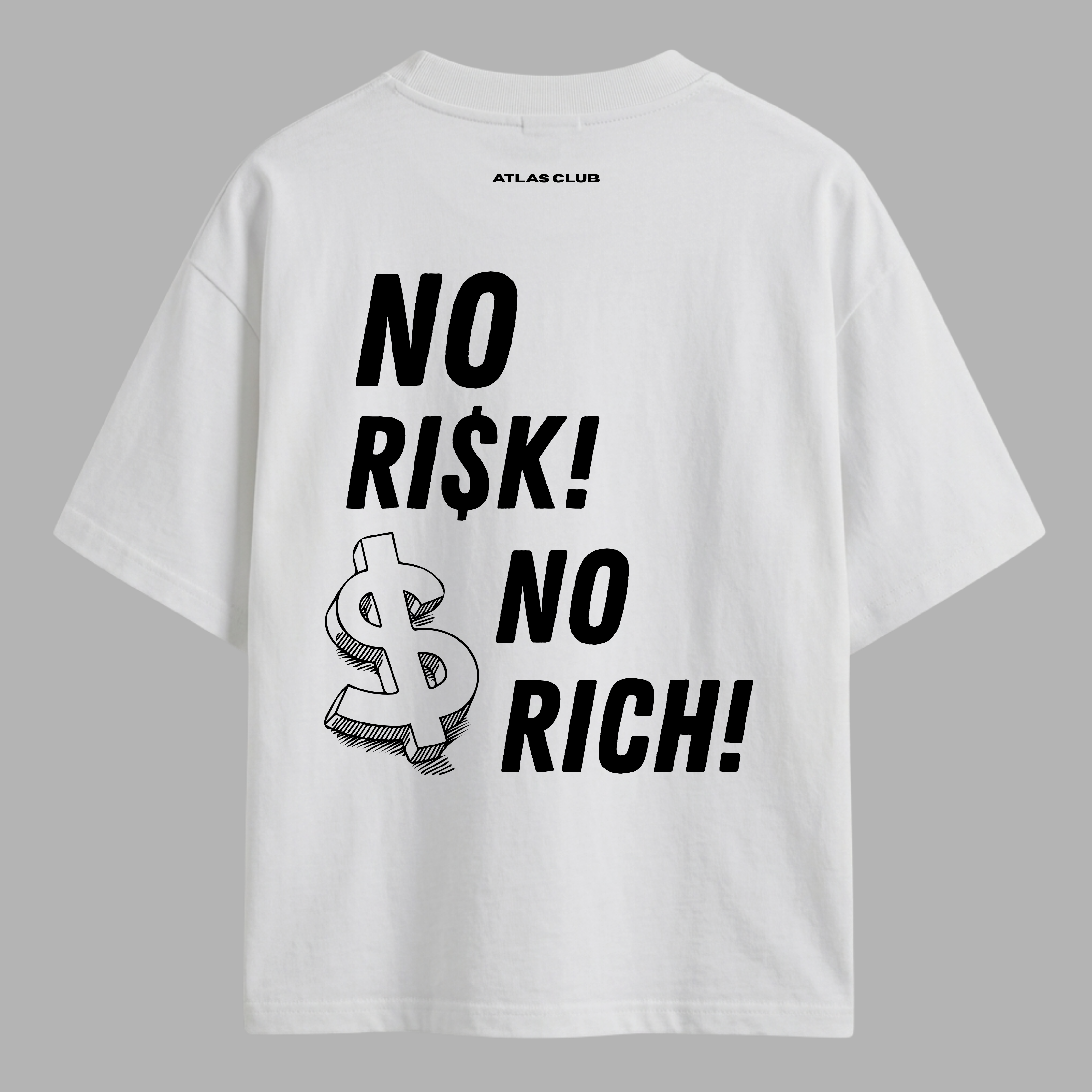Camiseta No Ri$k! No Rich!