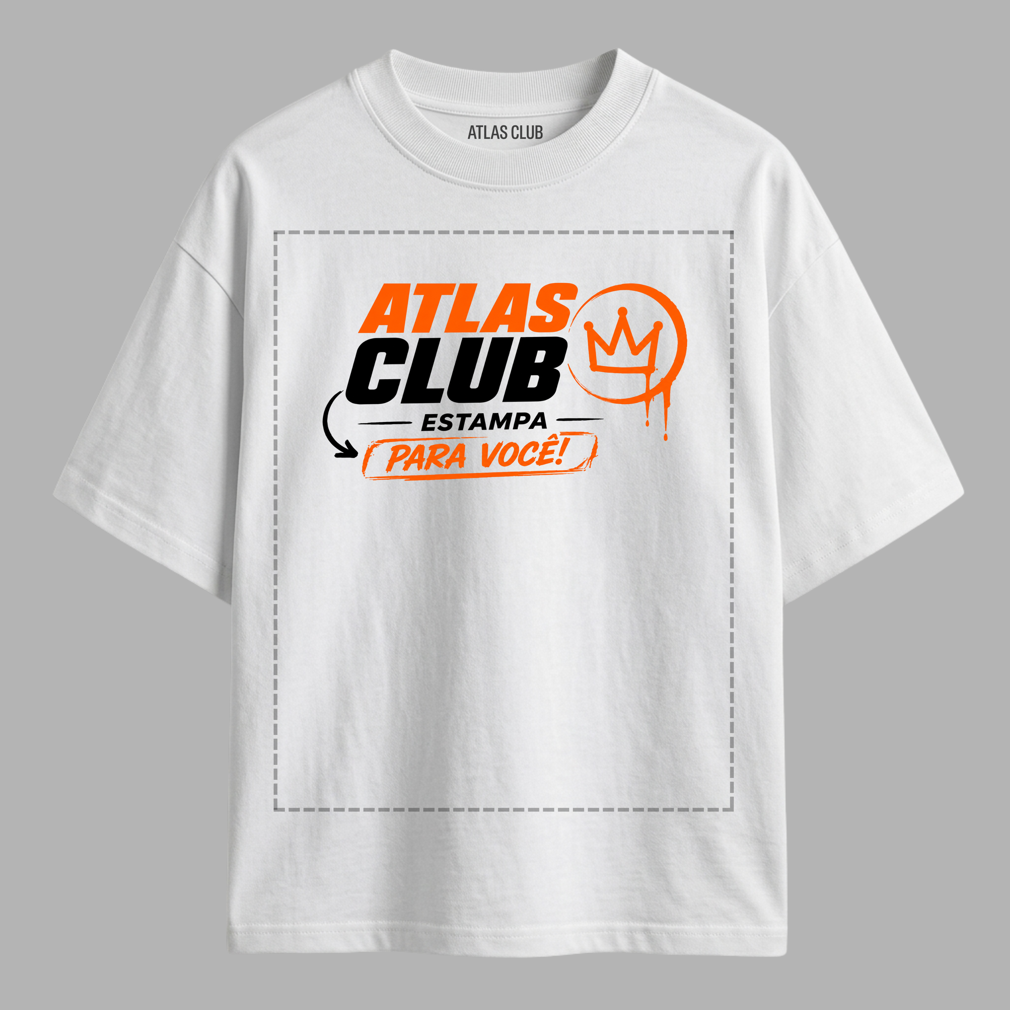 Personalize Sua Oversized