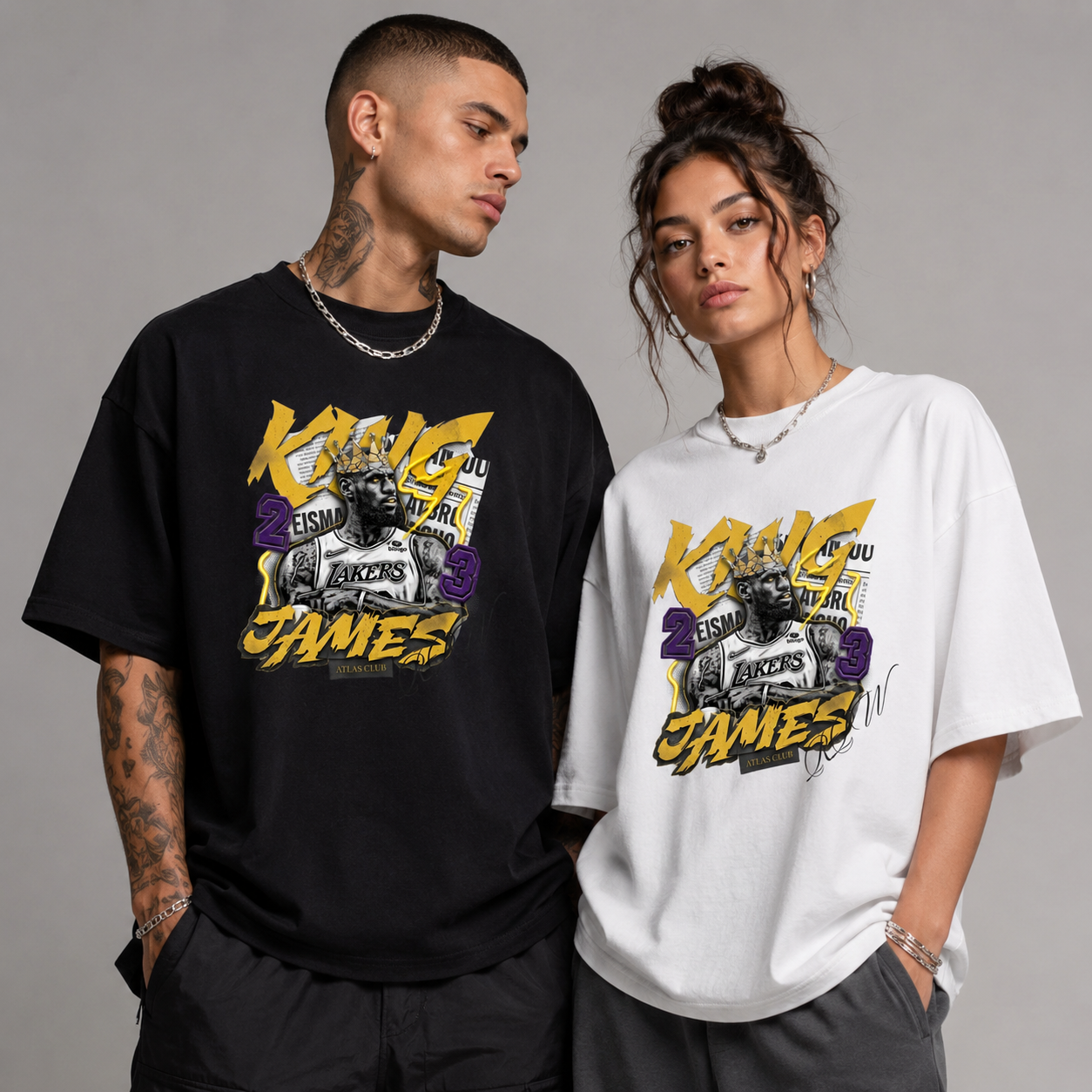 Camiseta Oversized King James