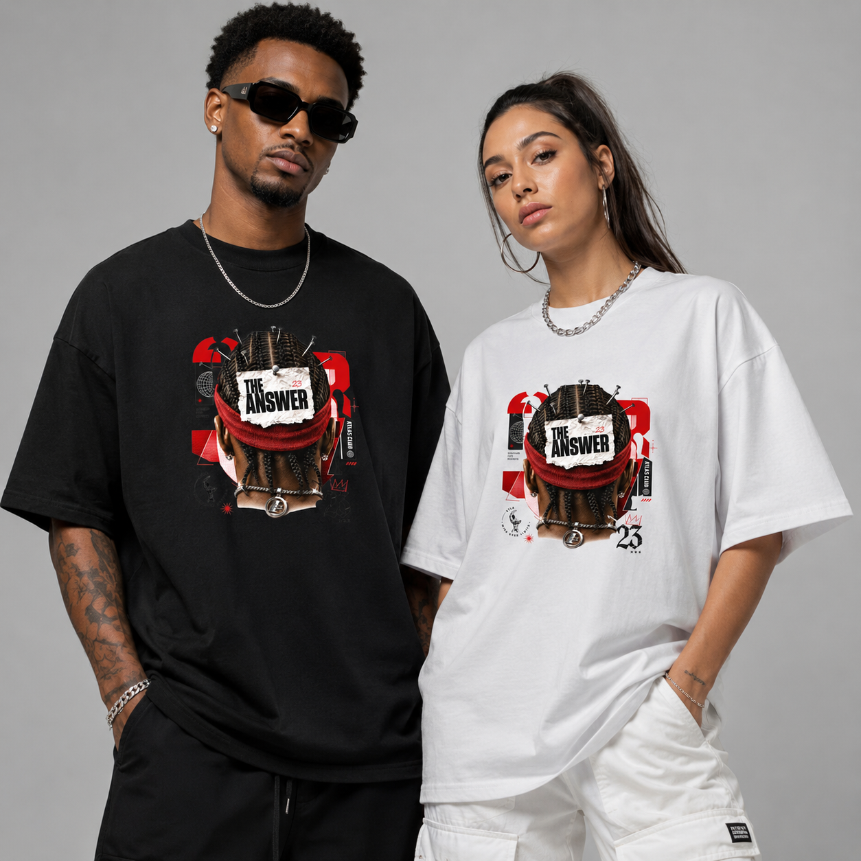 Camiseta Oversized The Answer