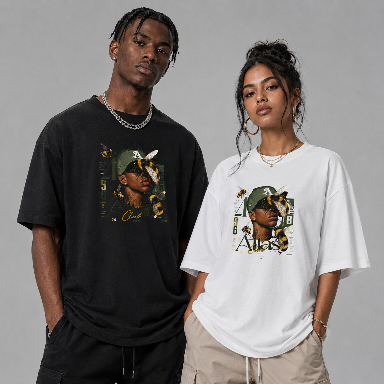 Camiseta Oversized Honey Season