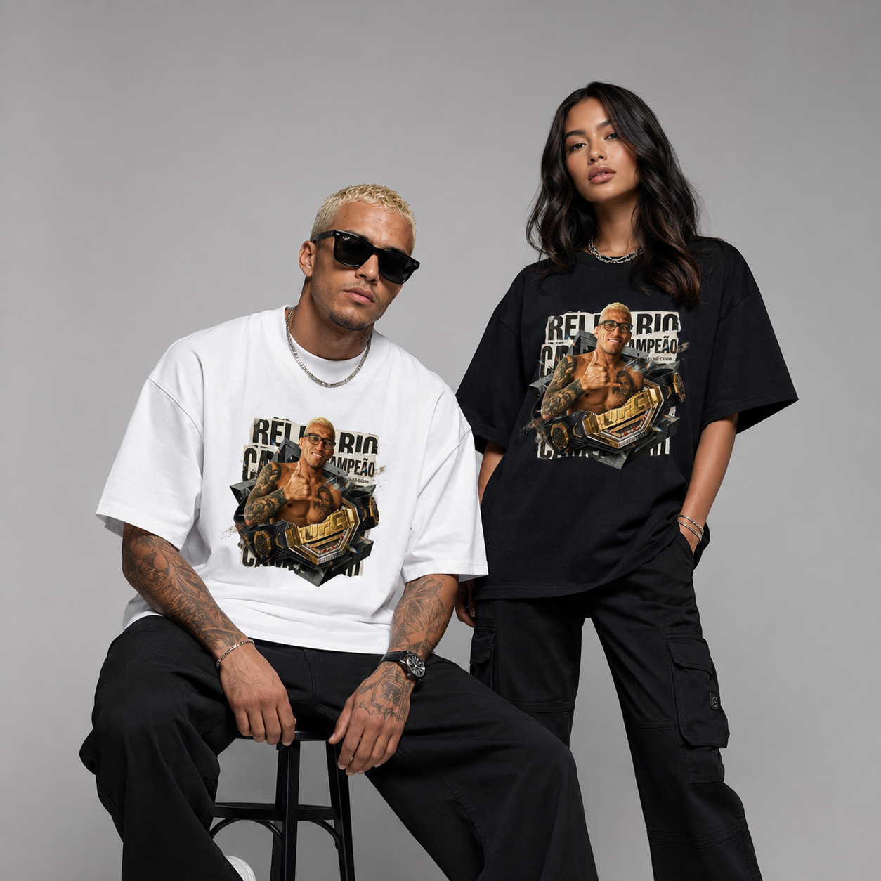 Camiseta Oversized Charles "Do Bronx"