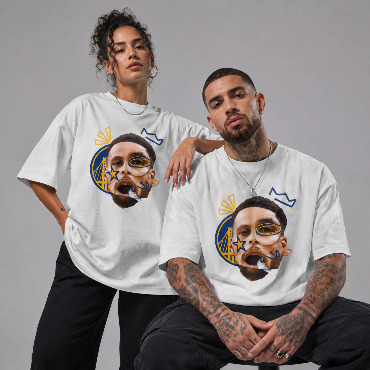 Camiseta Curry Fragmentado