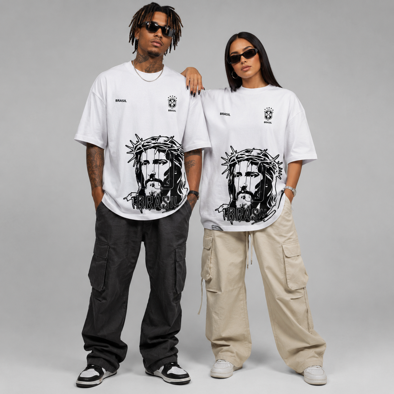 Camiseta Jesus É Brasileiro