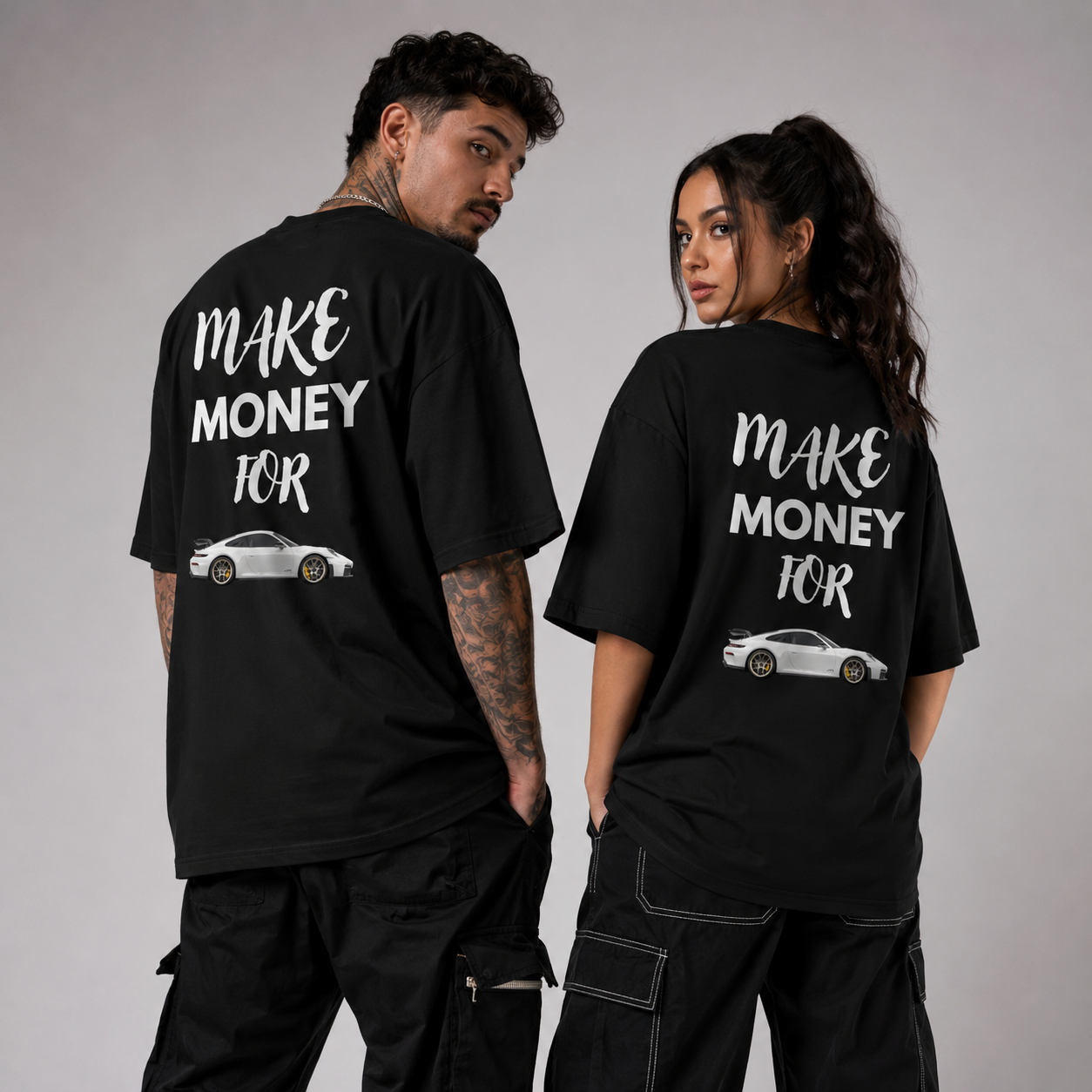 Camiseta Make Money For Porsche