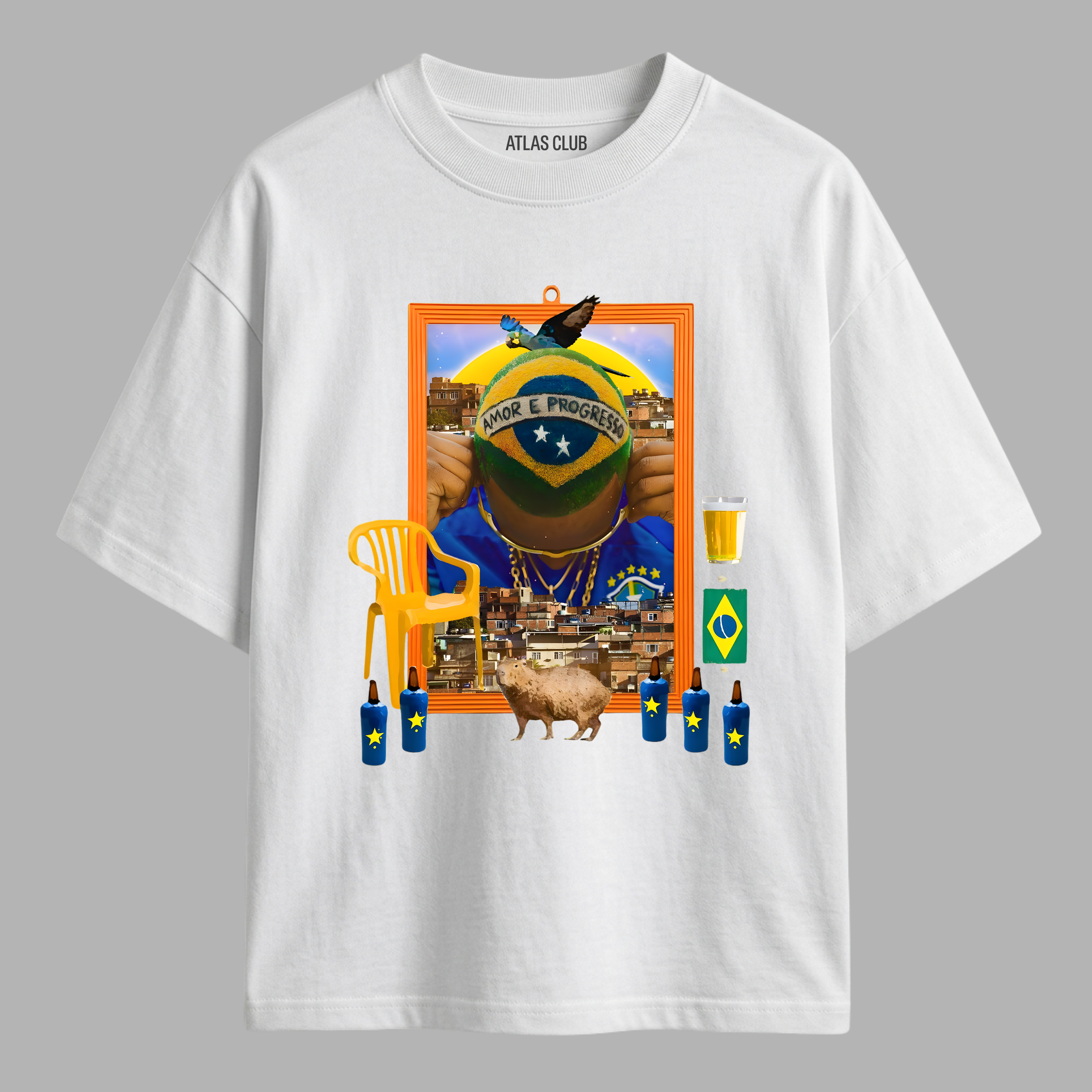 Camiseta Aqui é o Brasil