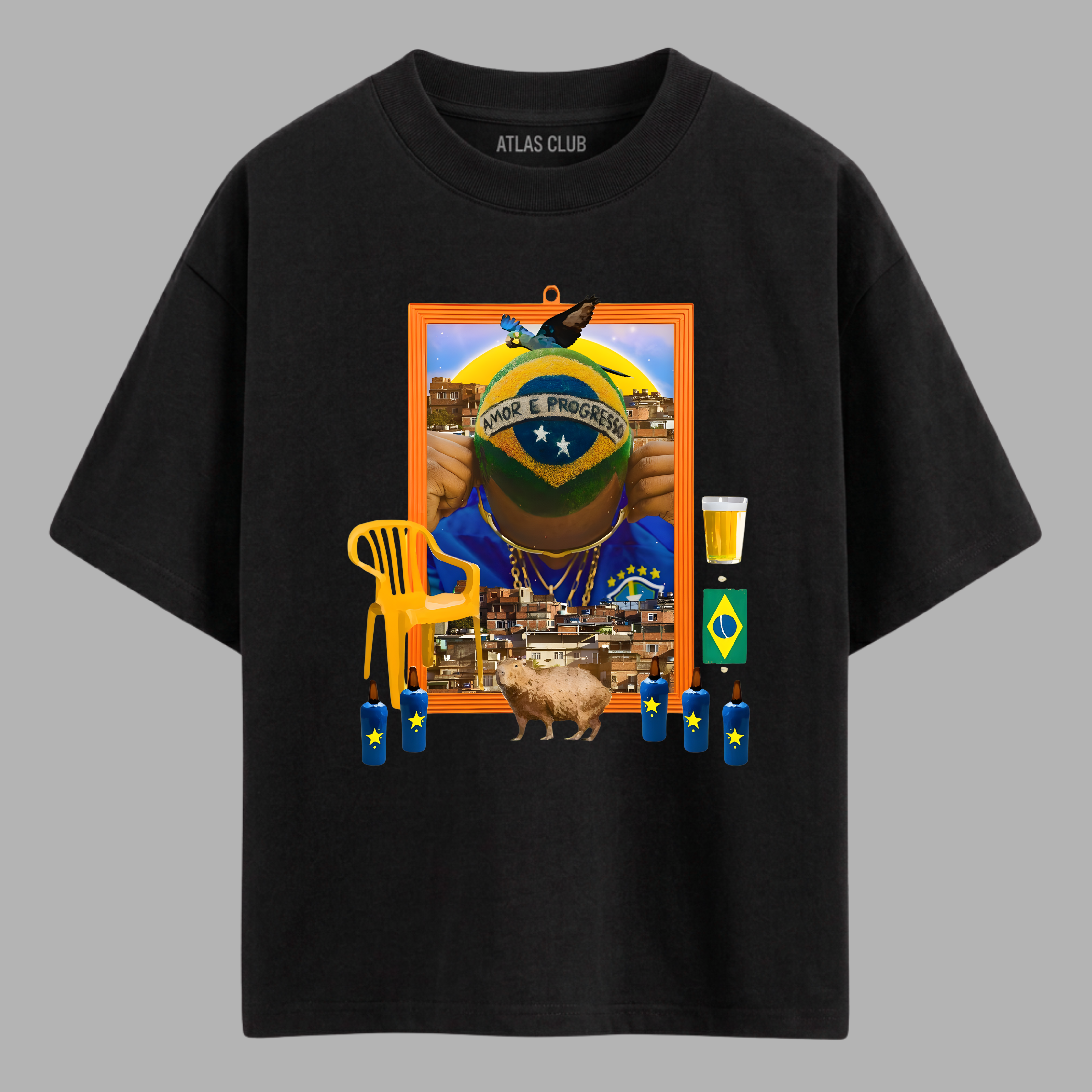 Camiseta Aqui é o Brasil