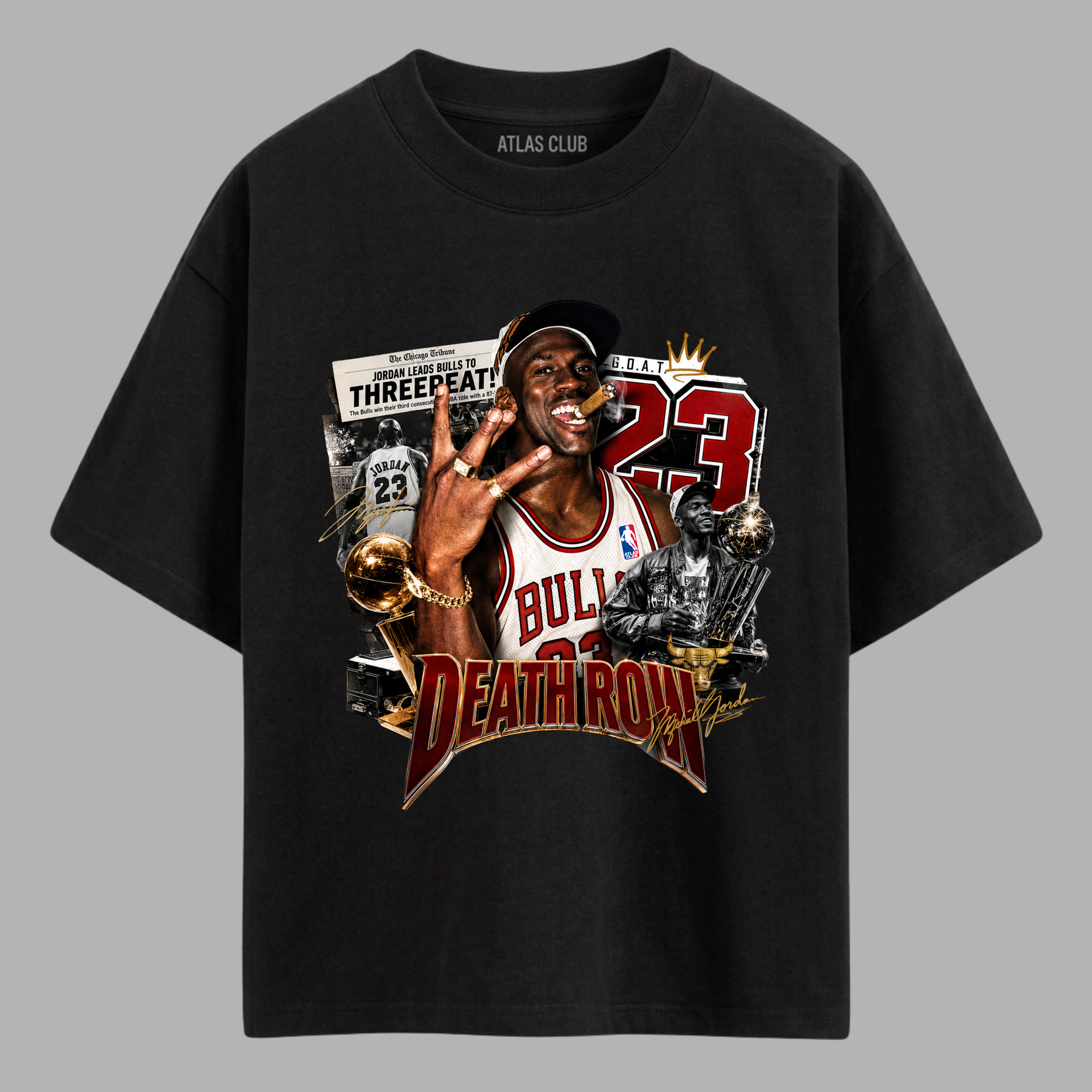 Camiseta Oversized Deathrow