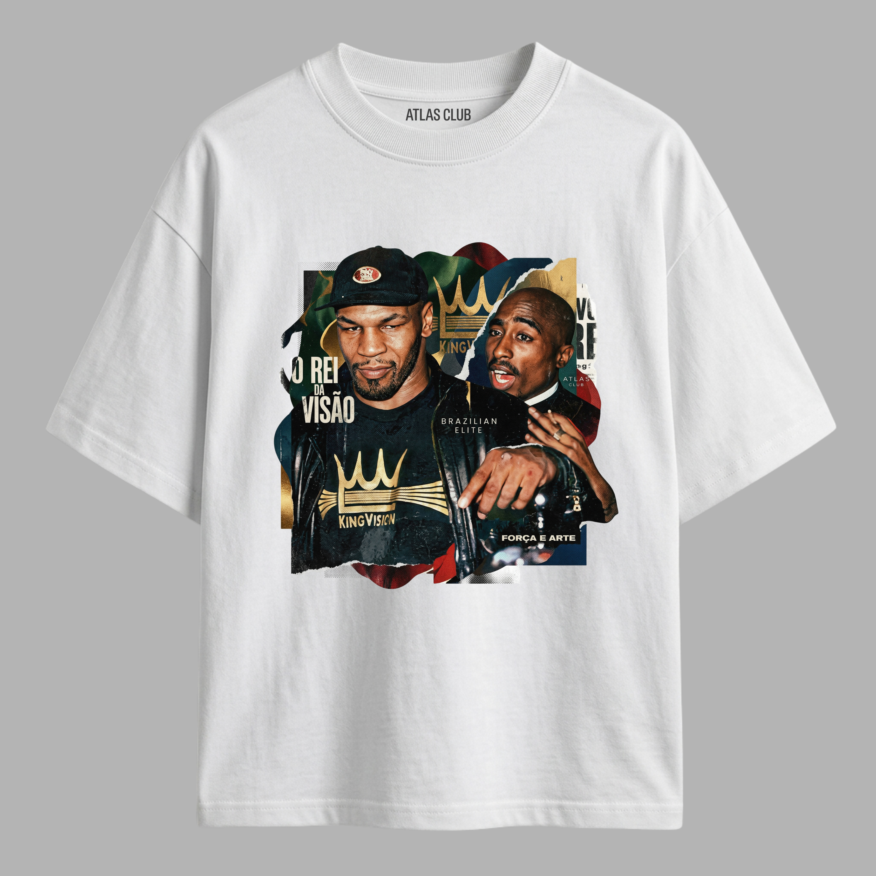 Camiseta Oversized Ringues Da Rua