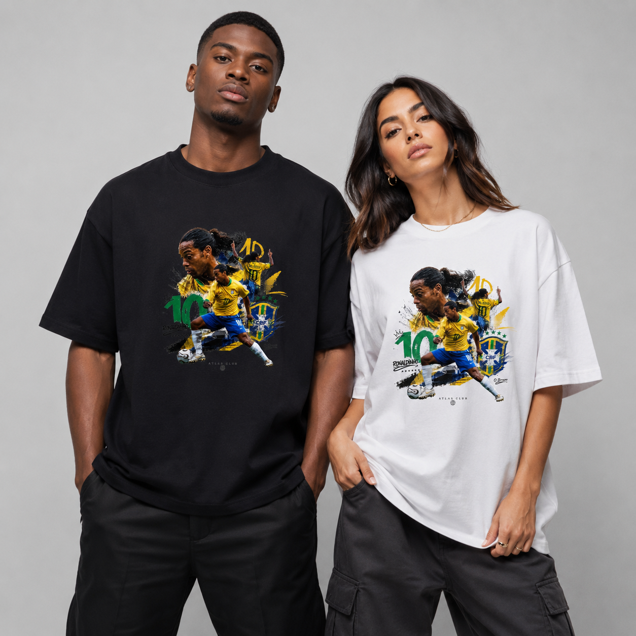 Camiseta Ronaldinho Seleção Amarela