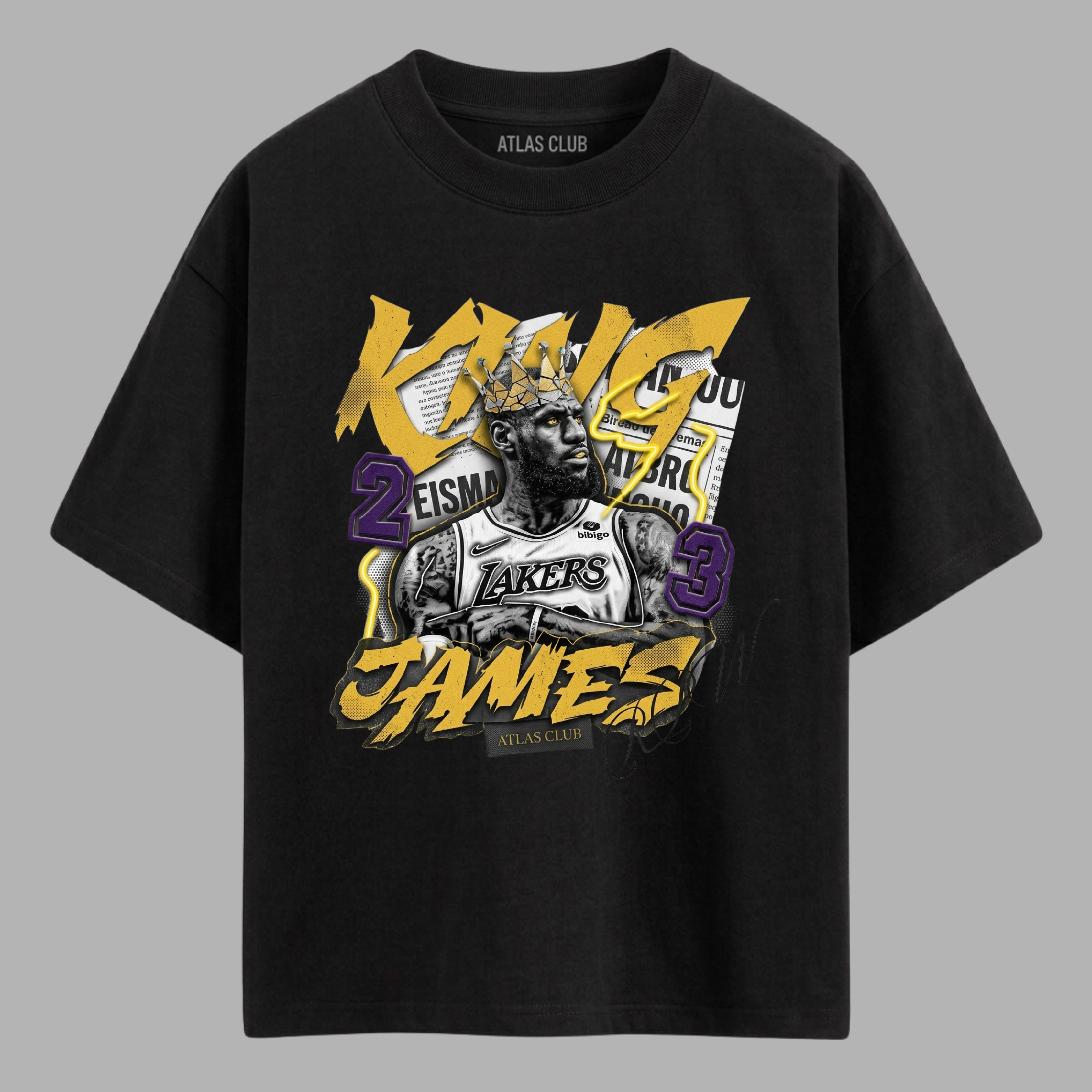 Camiseta Oversized King James
