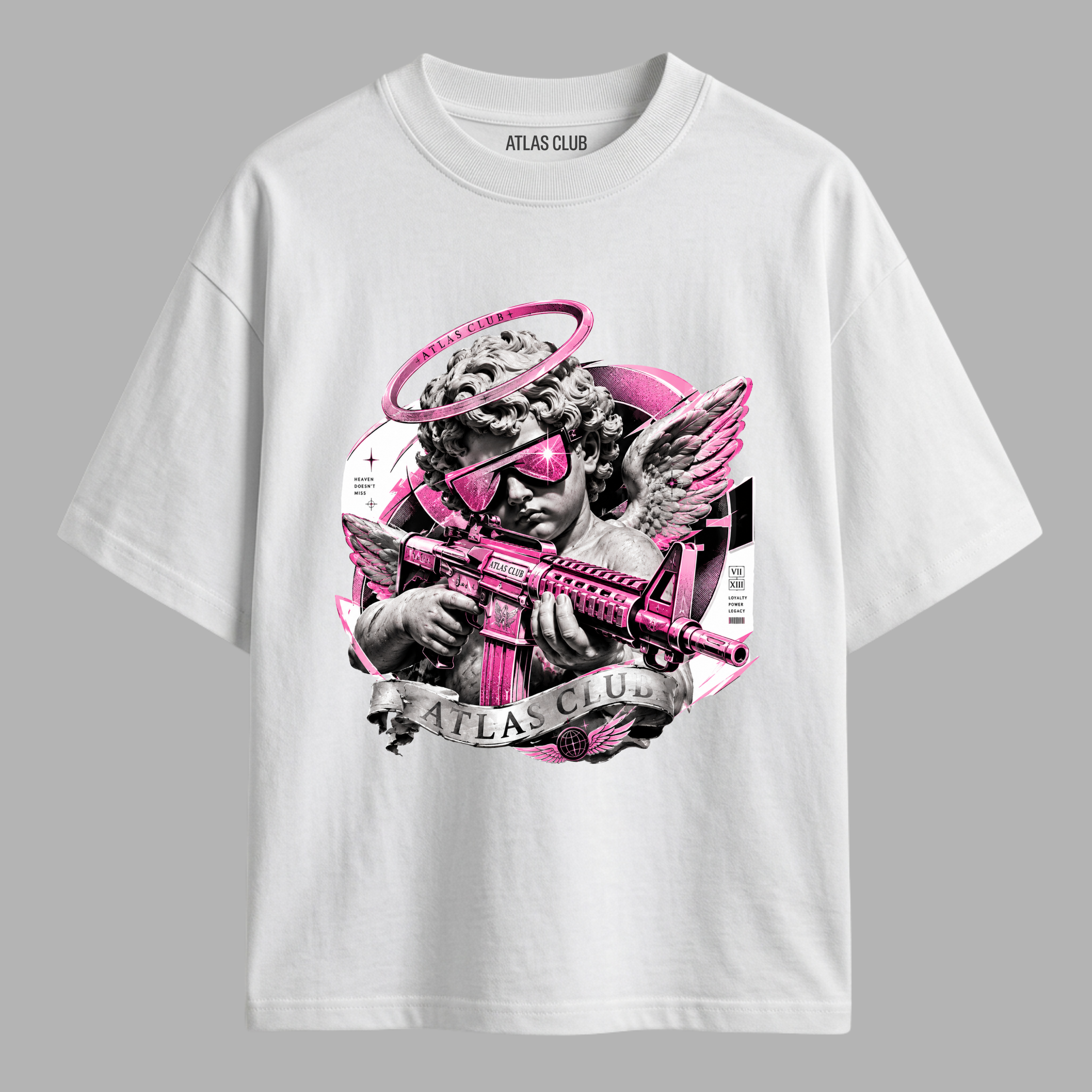 Camiseta Oversized Arcanjo Guerreiro