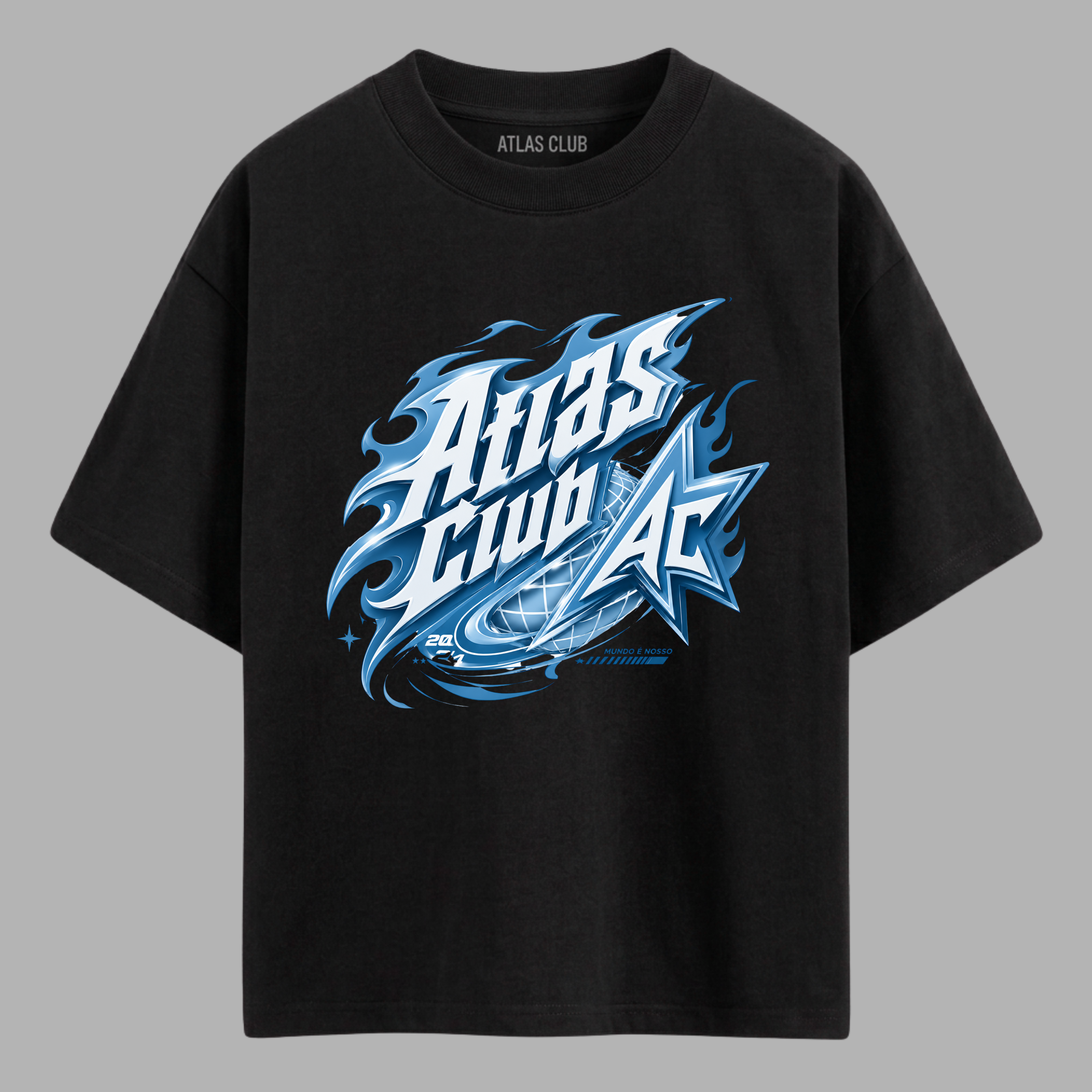 Camiseta Oversized Atlas Club