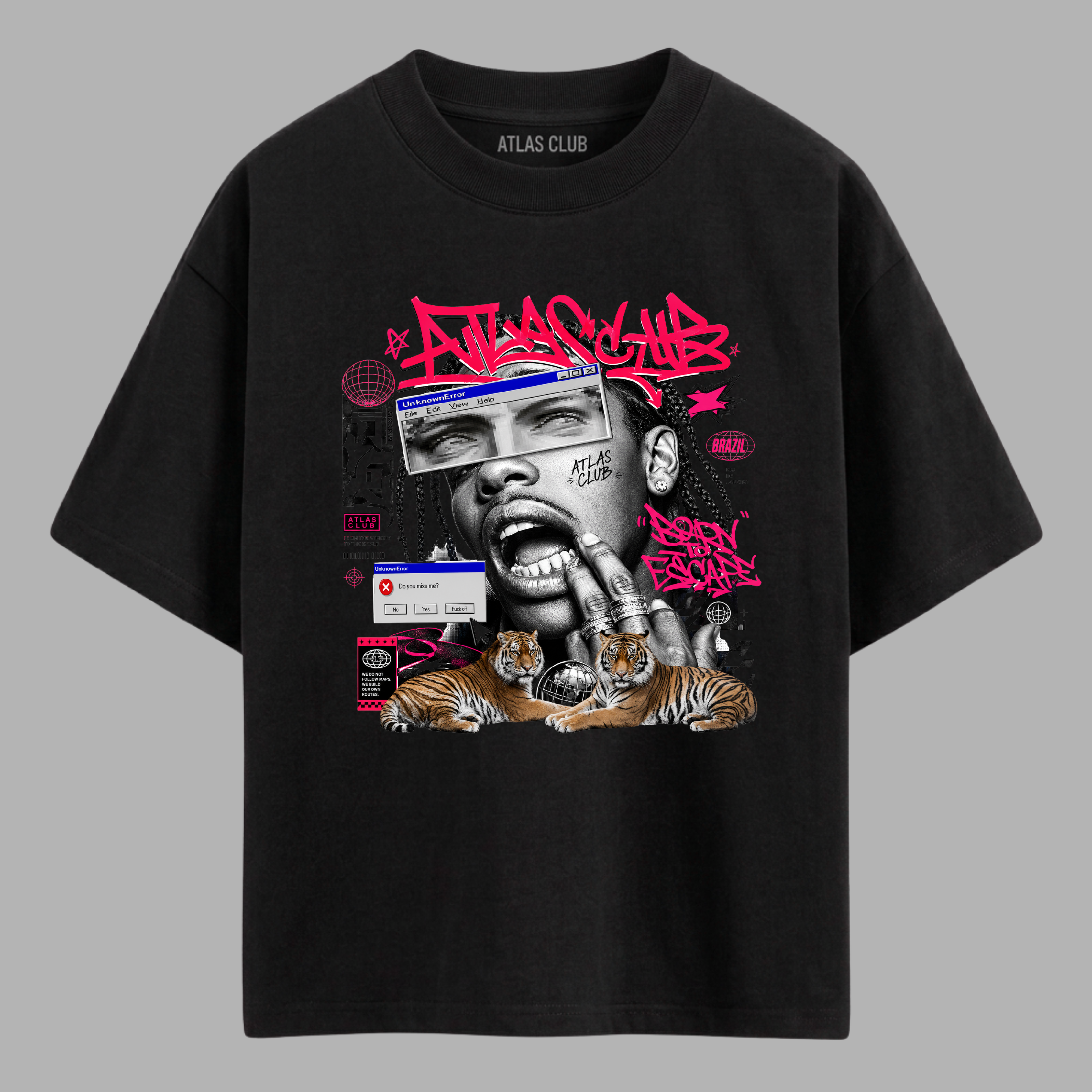 Camiseta Oversized Street Error