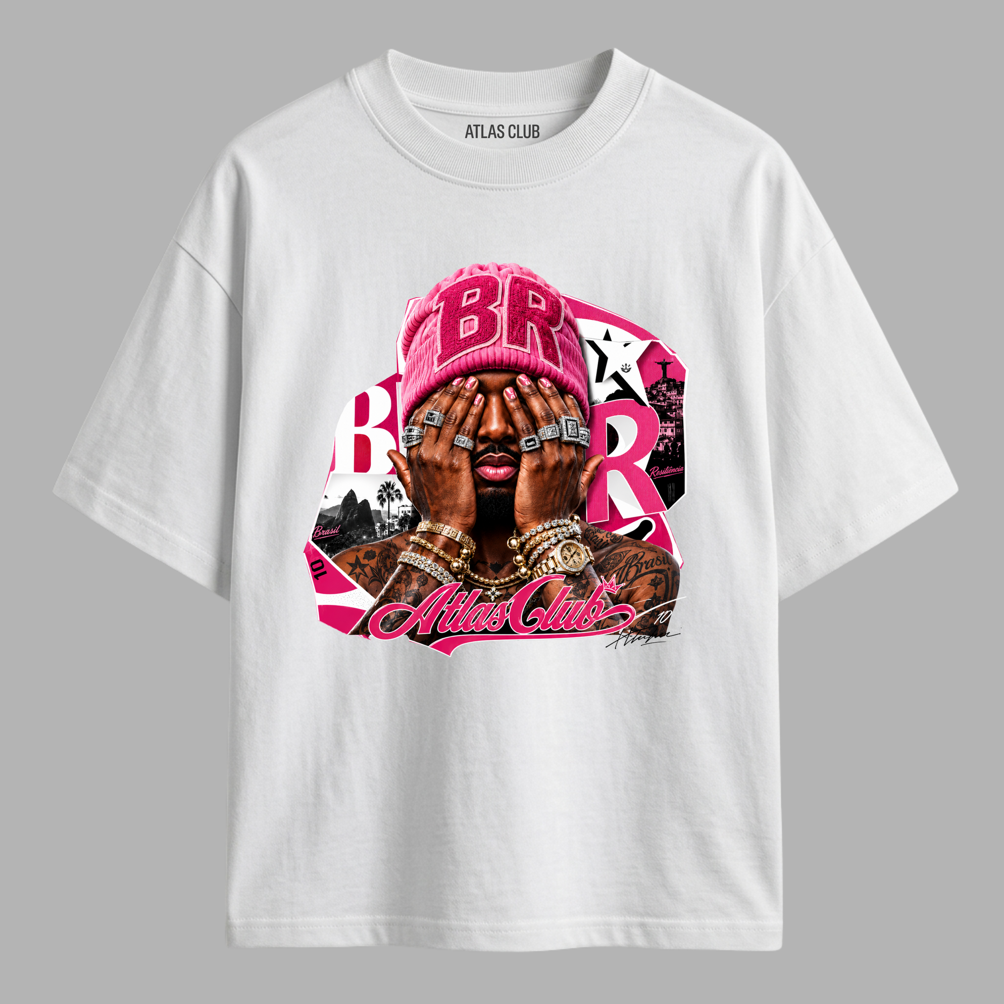 Camiseta Oversized Tipo Gringo