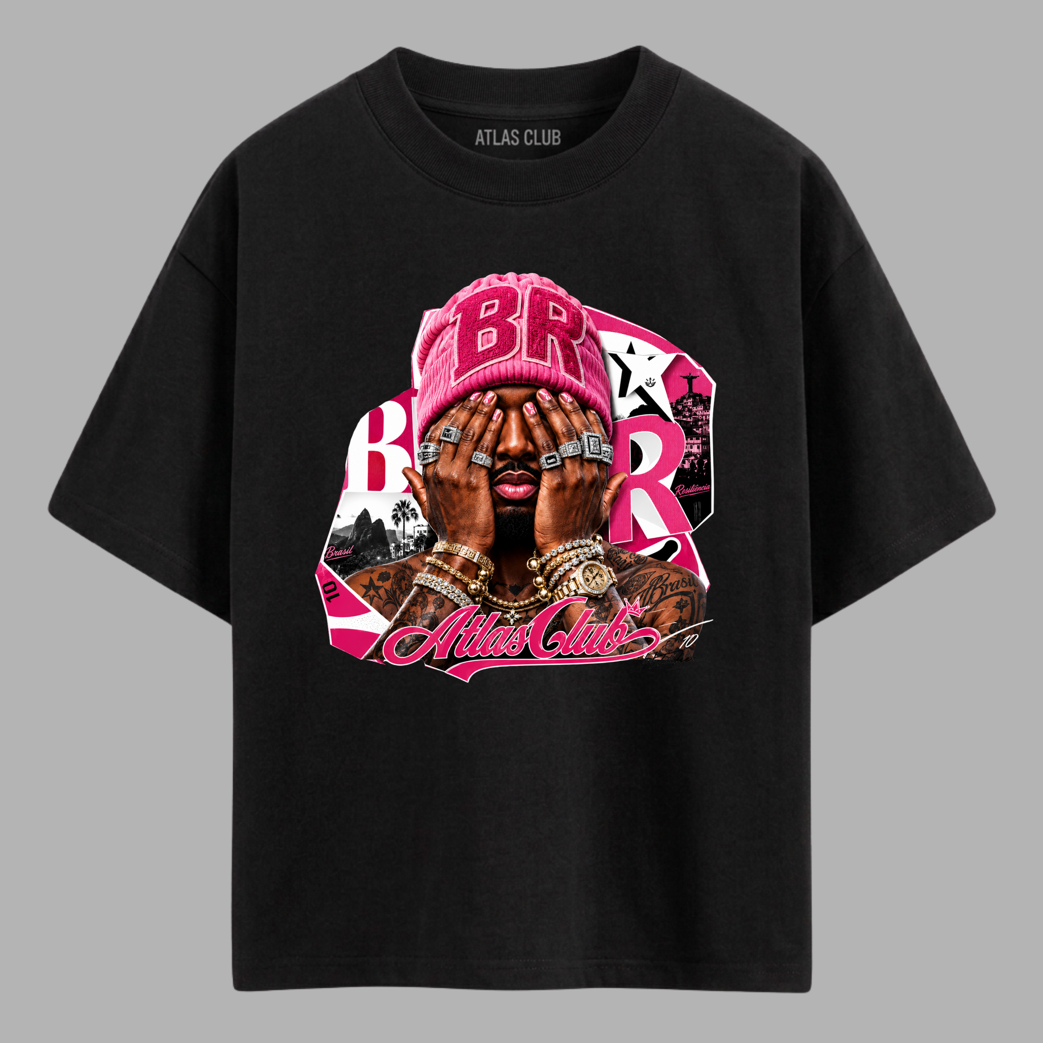 Camiseta Oversized Tipo Gringo