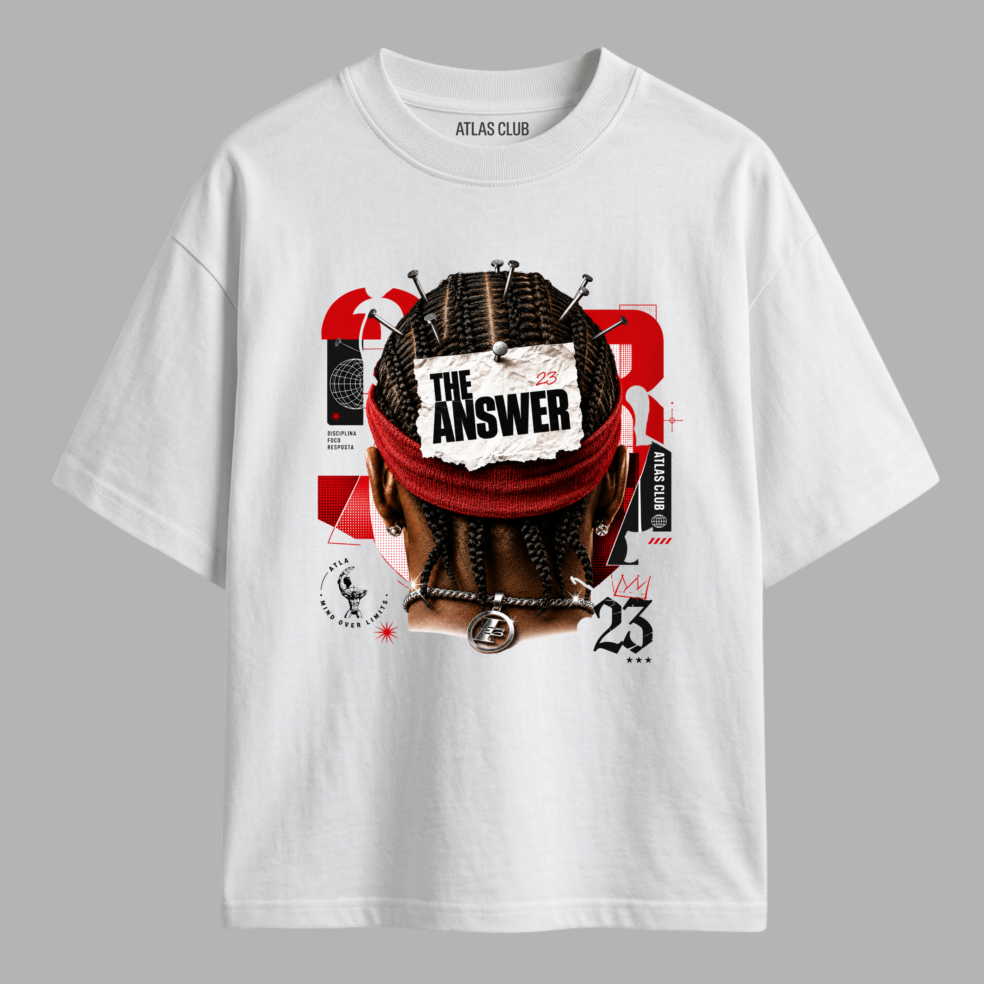 Camiseta Oversized The Answer